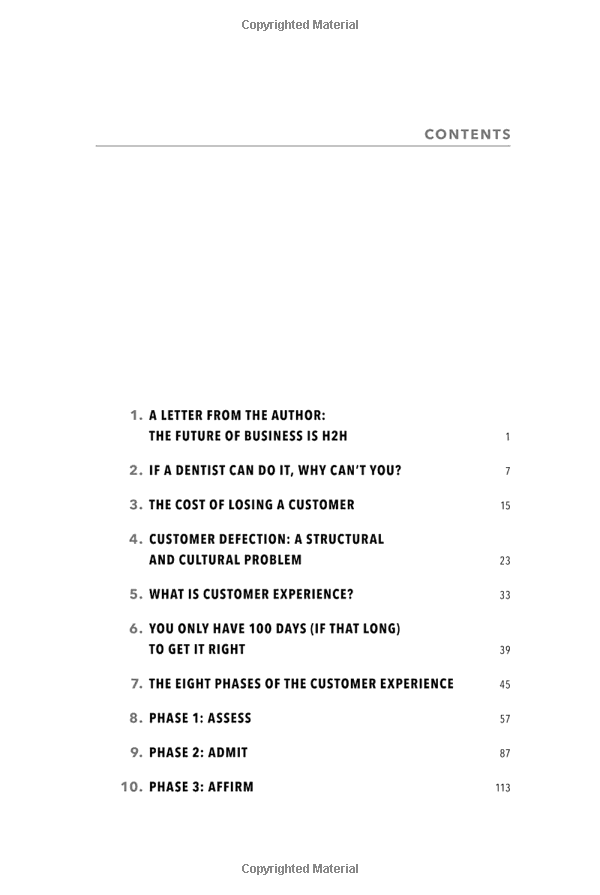 never lose a customer again