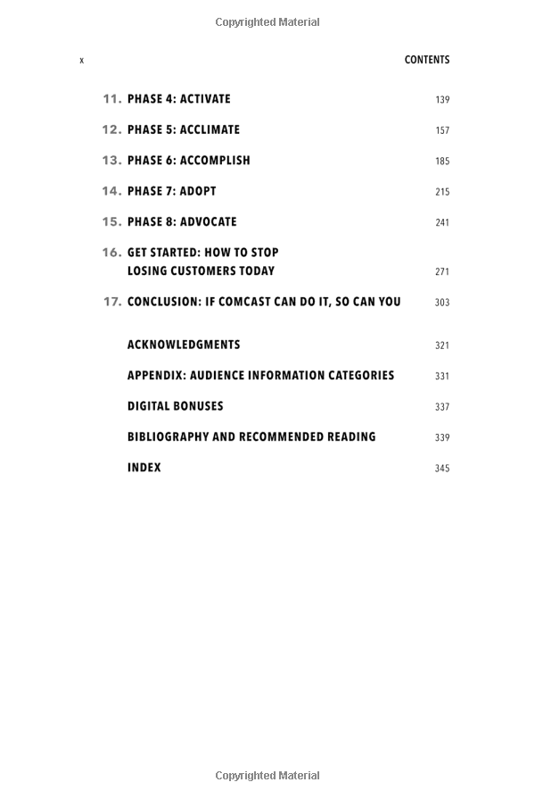 never lose a customer again