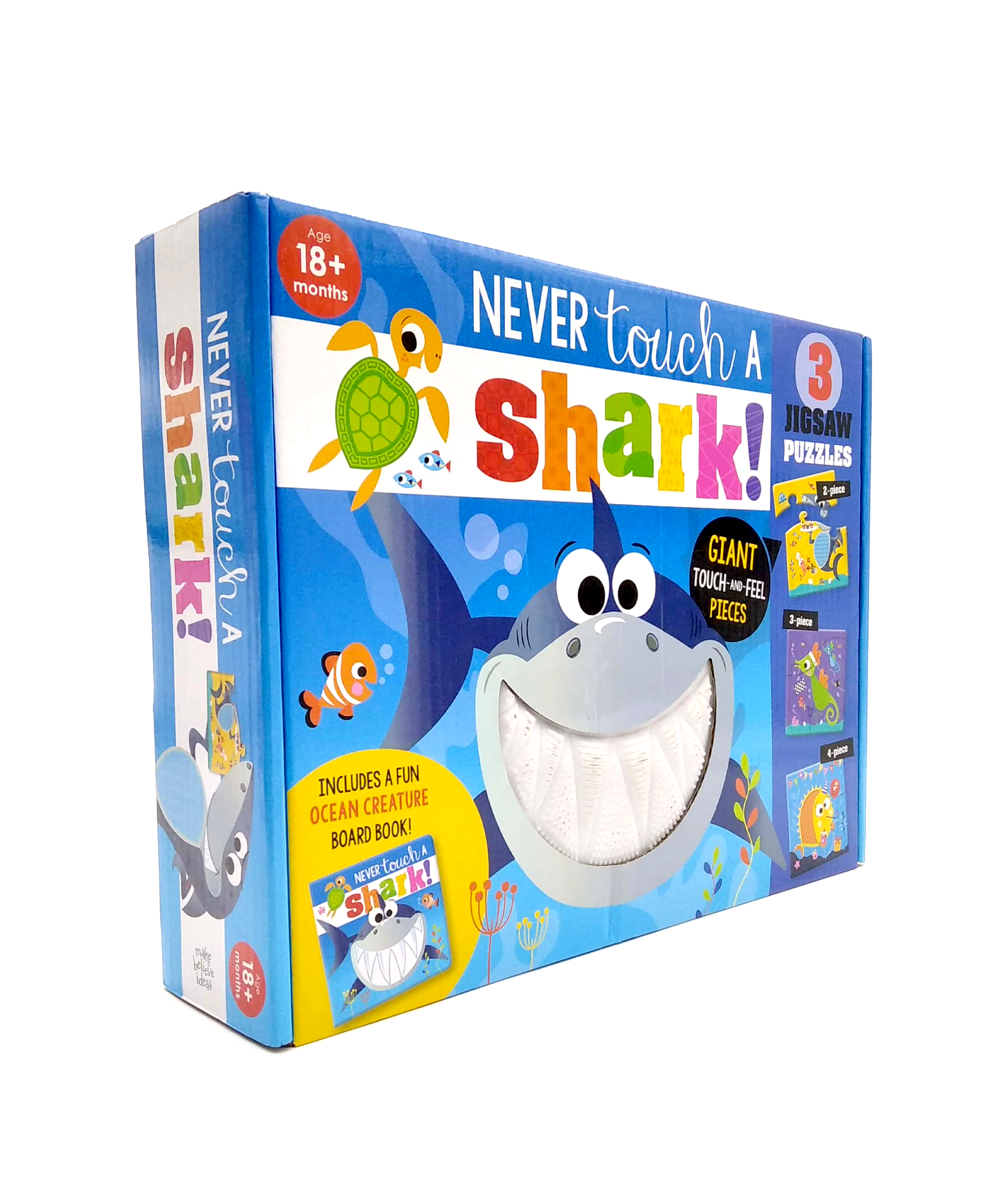 never touch a shark! 3 jigsaw puzzles