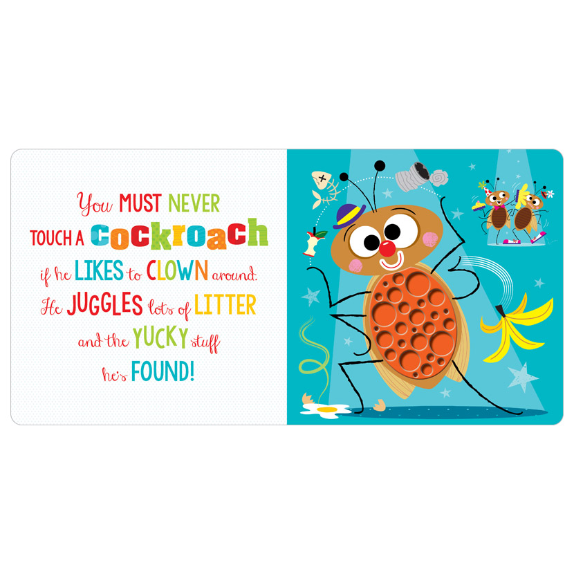 never touch a snake!