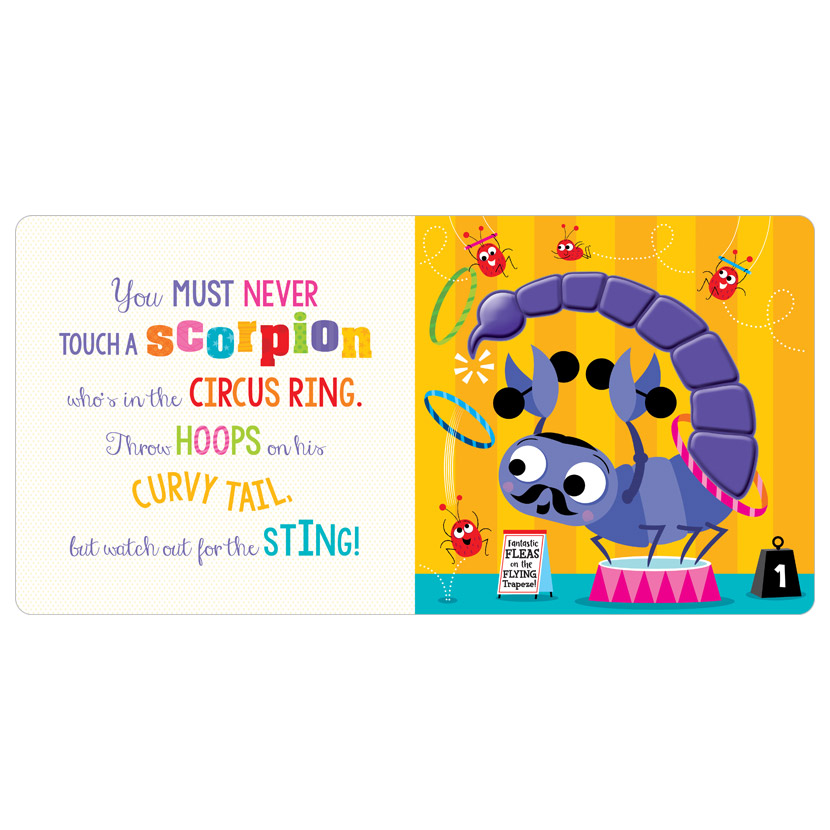 never touch a snake!