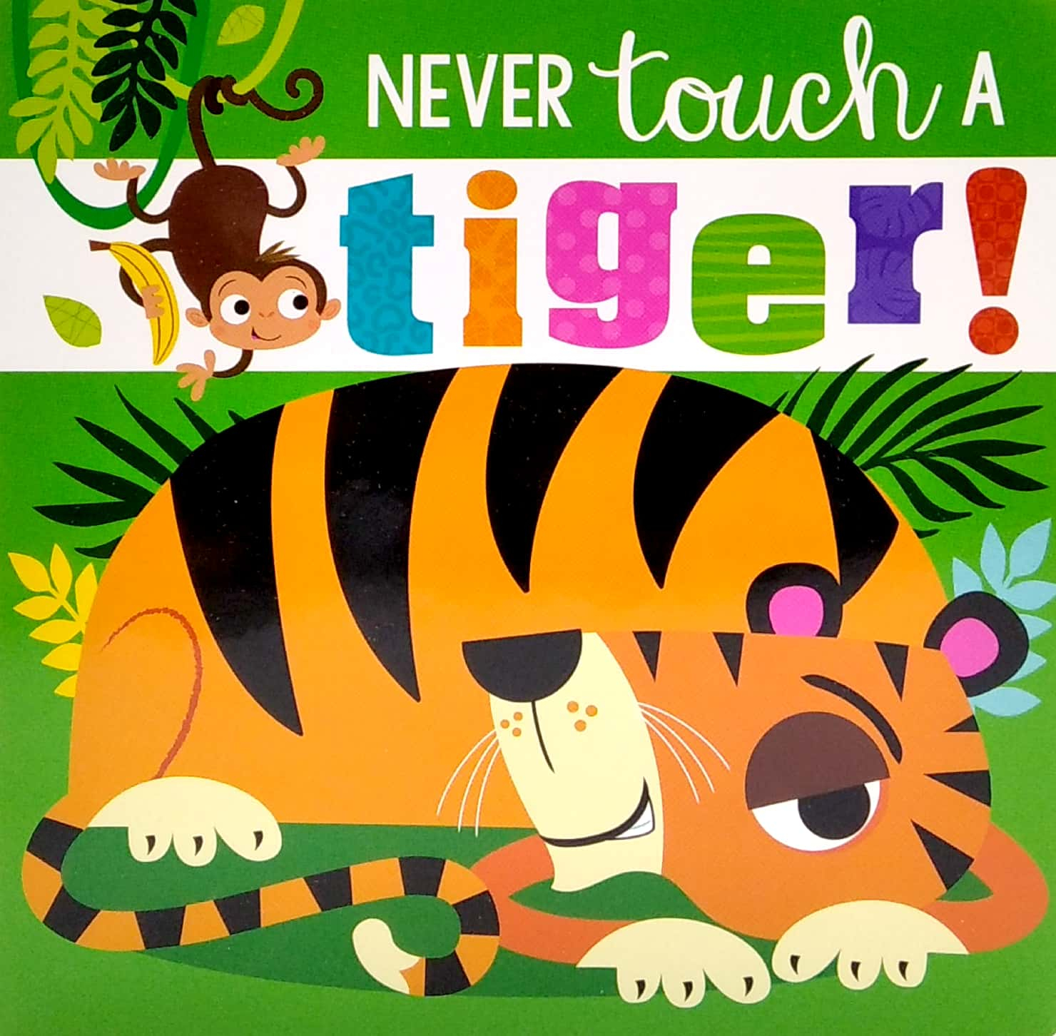 never touch a tiger! 3 jigsaw puzzles