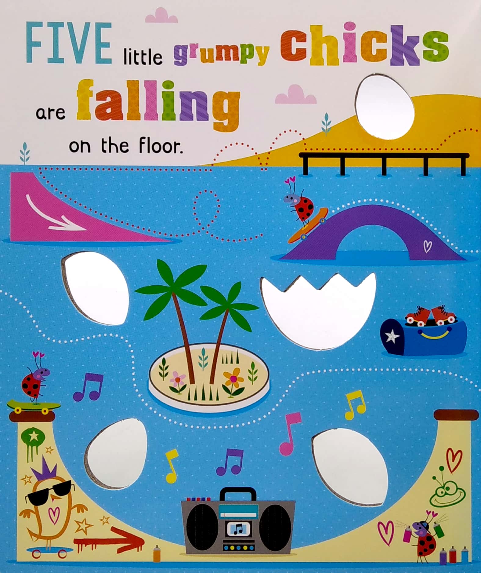 never touch the grumpy chicks