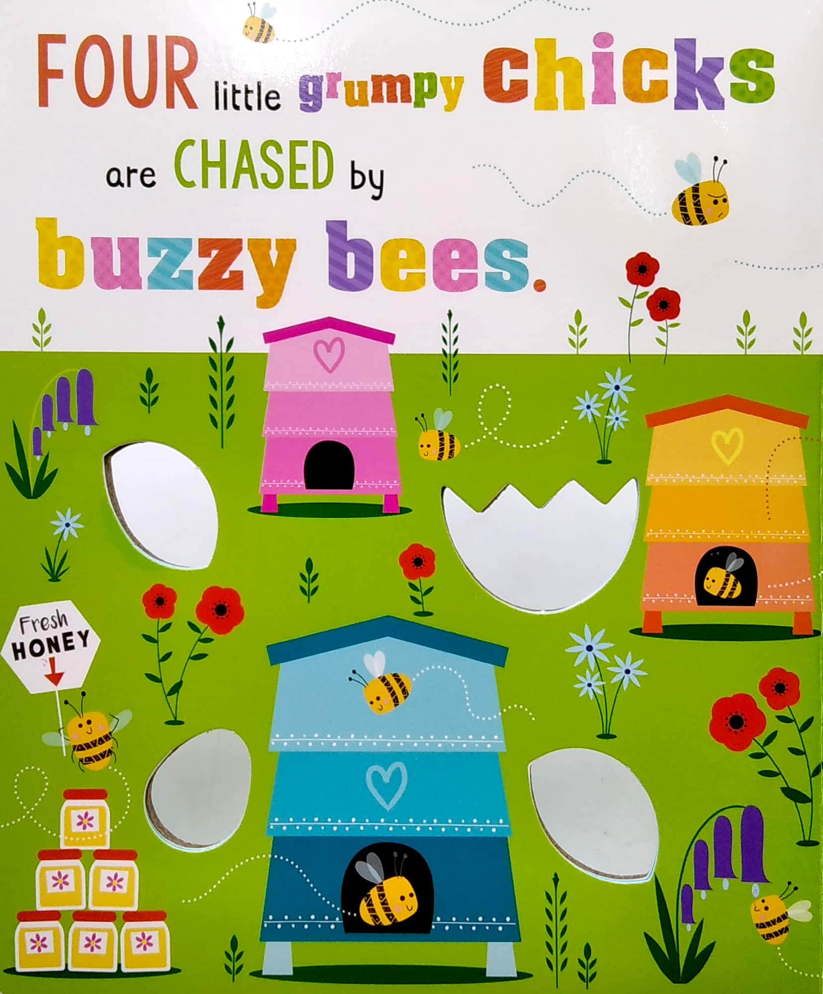 never touch the grumpy chicks