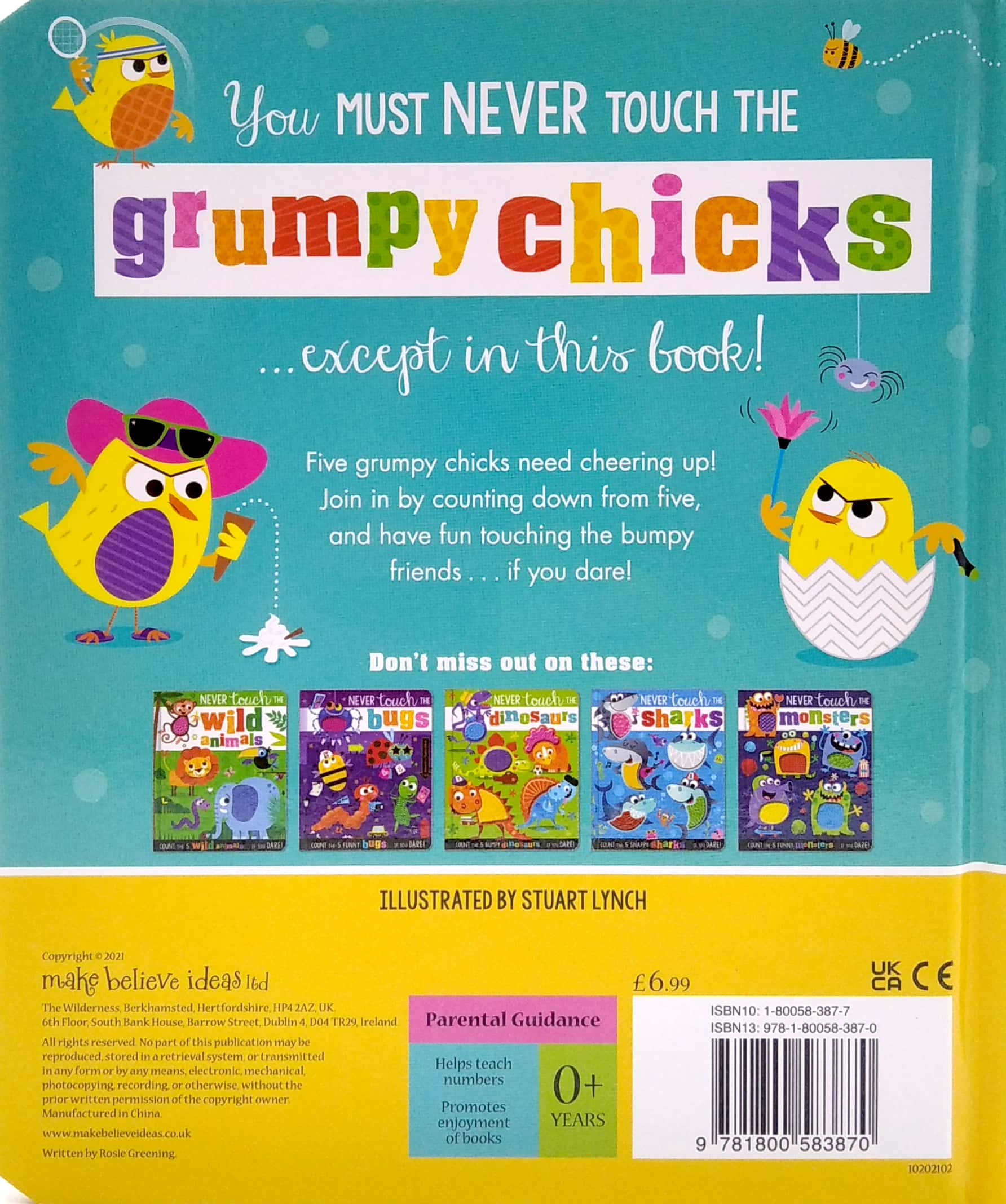 never touch the grumpy chicks