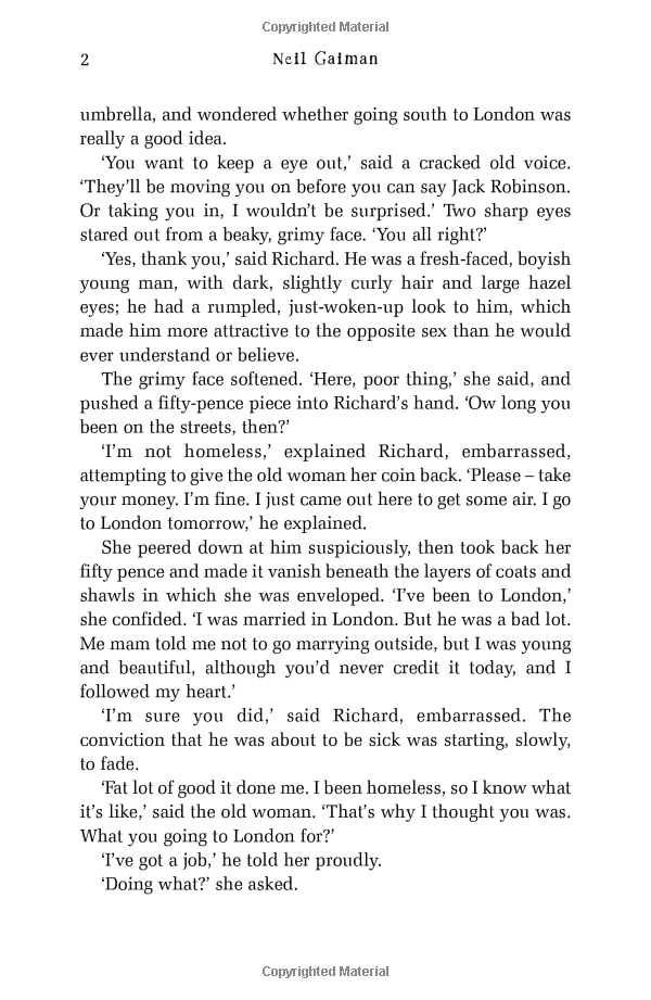 neverwhere: author's preferred text