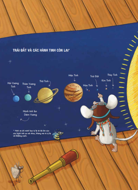 nevio chú chuột dũng cảm - tại sao có ngày và đêm, mặt trời thì chiếu sáng, và mặt trăng thì quay xung quanh trái đất?