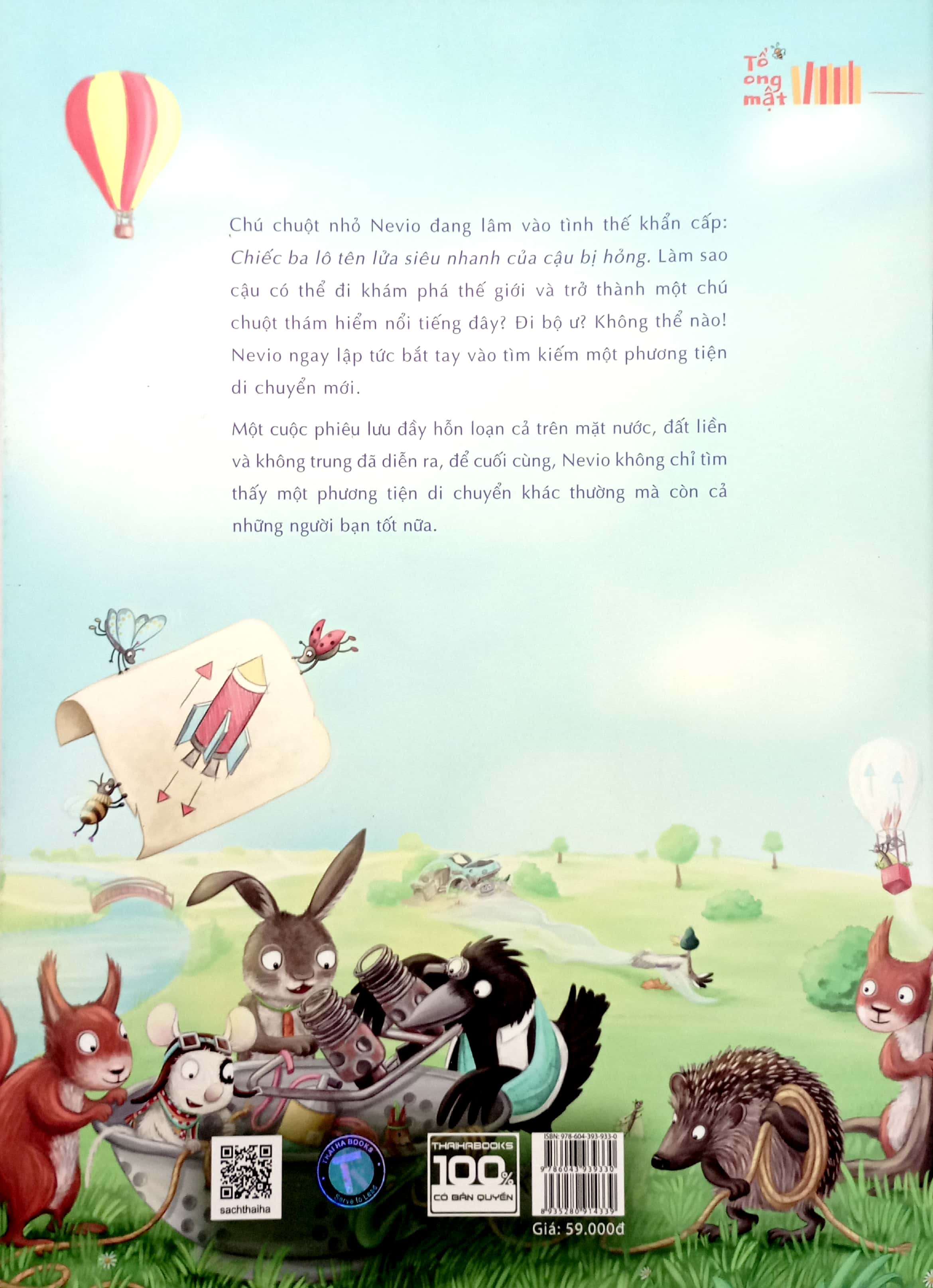 nevio chú chuột dũng cảm - tại sao tên lửa lại bay, tàu lại bơi, và ô tô lăn bánh được?