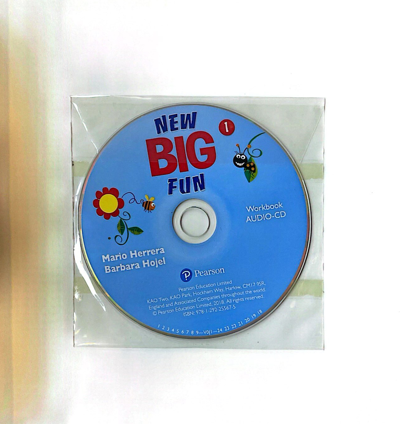 new big fun workbook level 1 with audio cd pack
