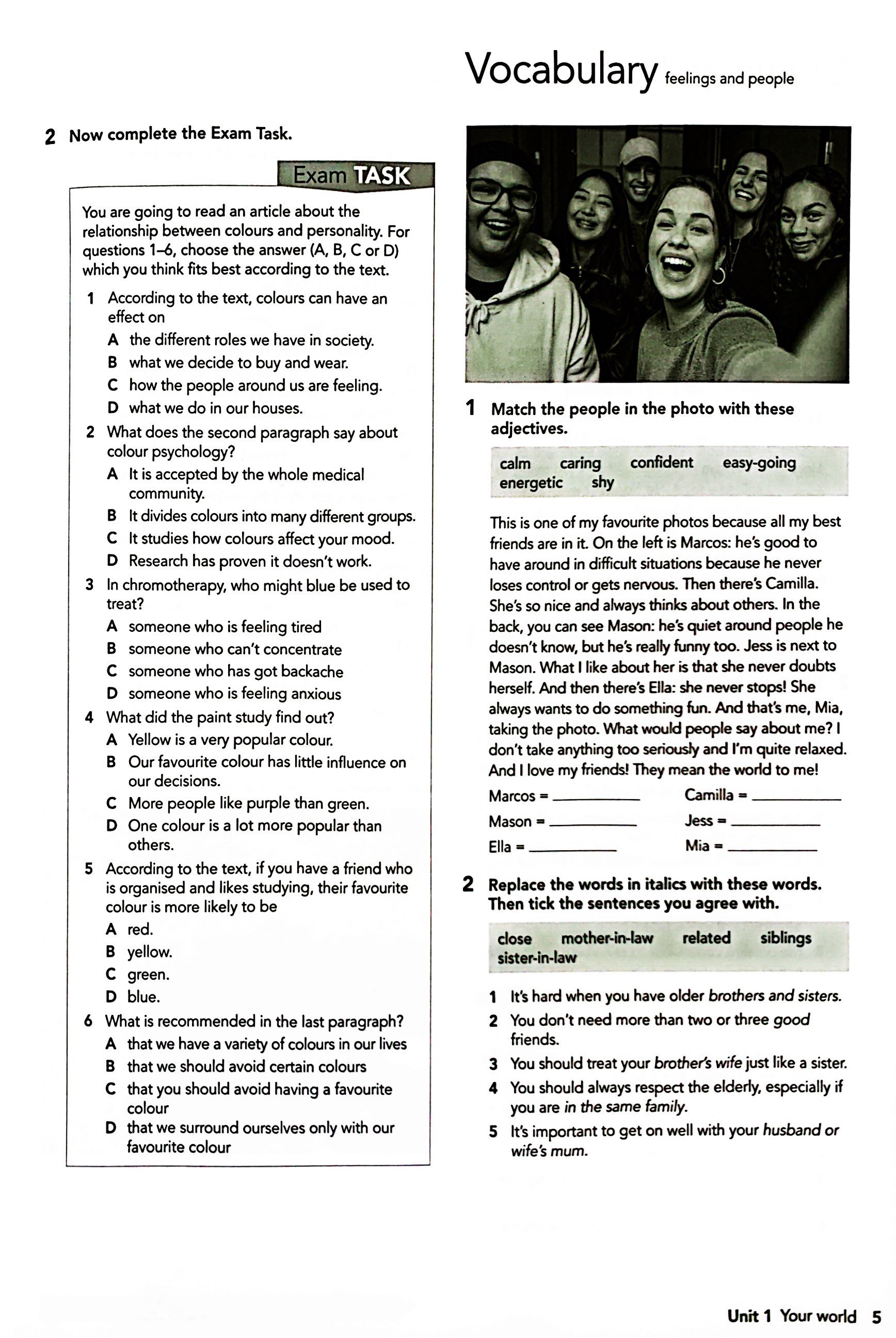 new close-up b1+: workbook