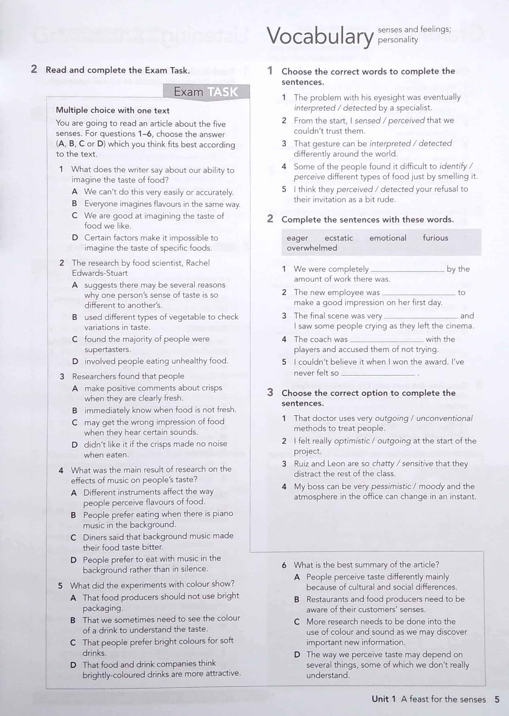 new close-up b2: workbook