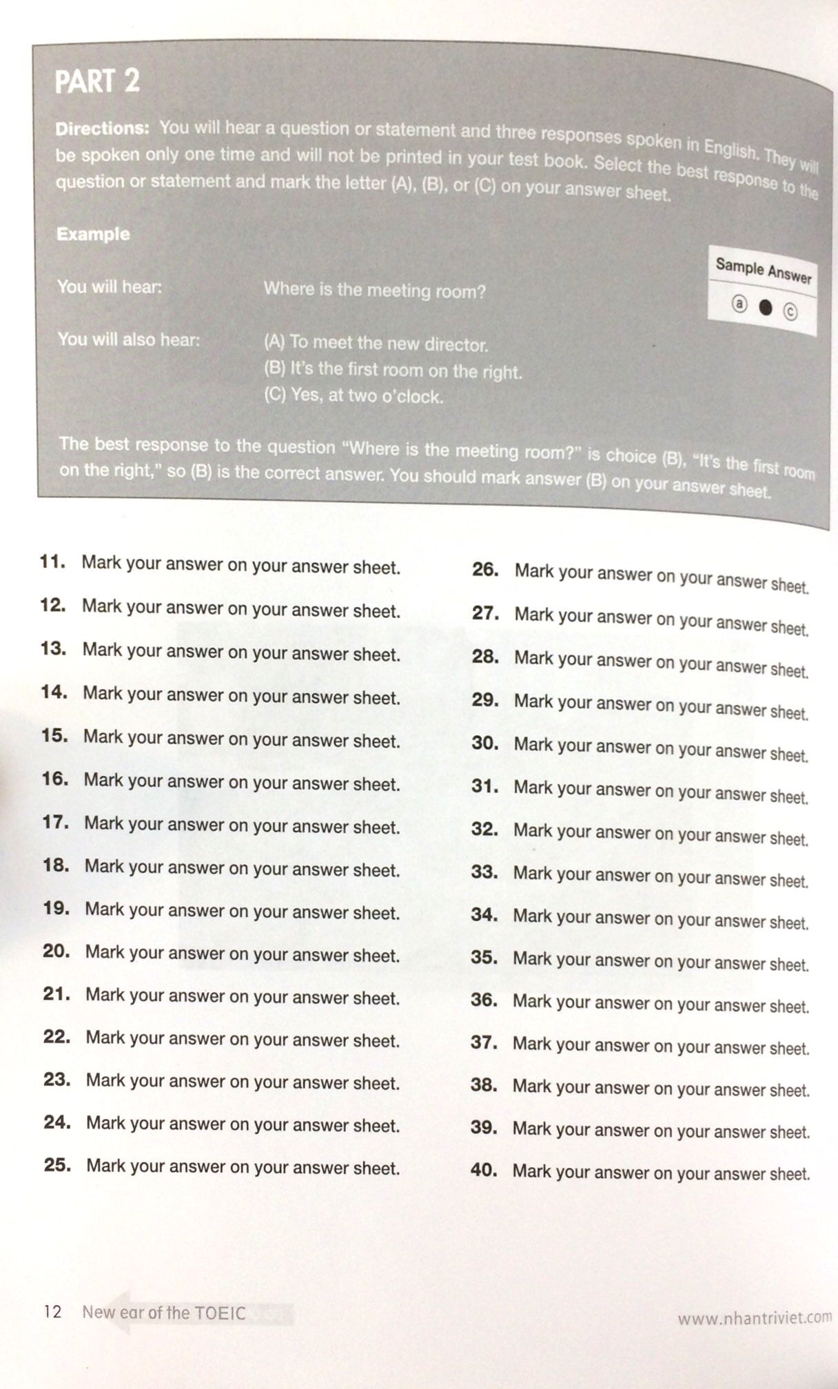 new ear of the toeic (kèm cd)