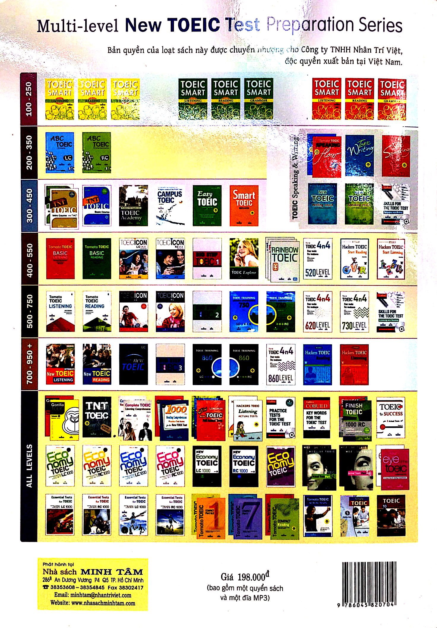 new ear of the toeic (kèm cd)