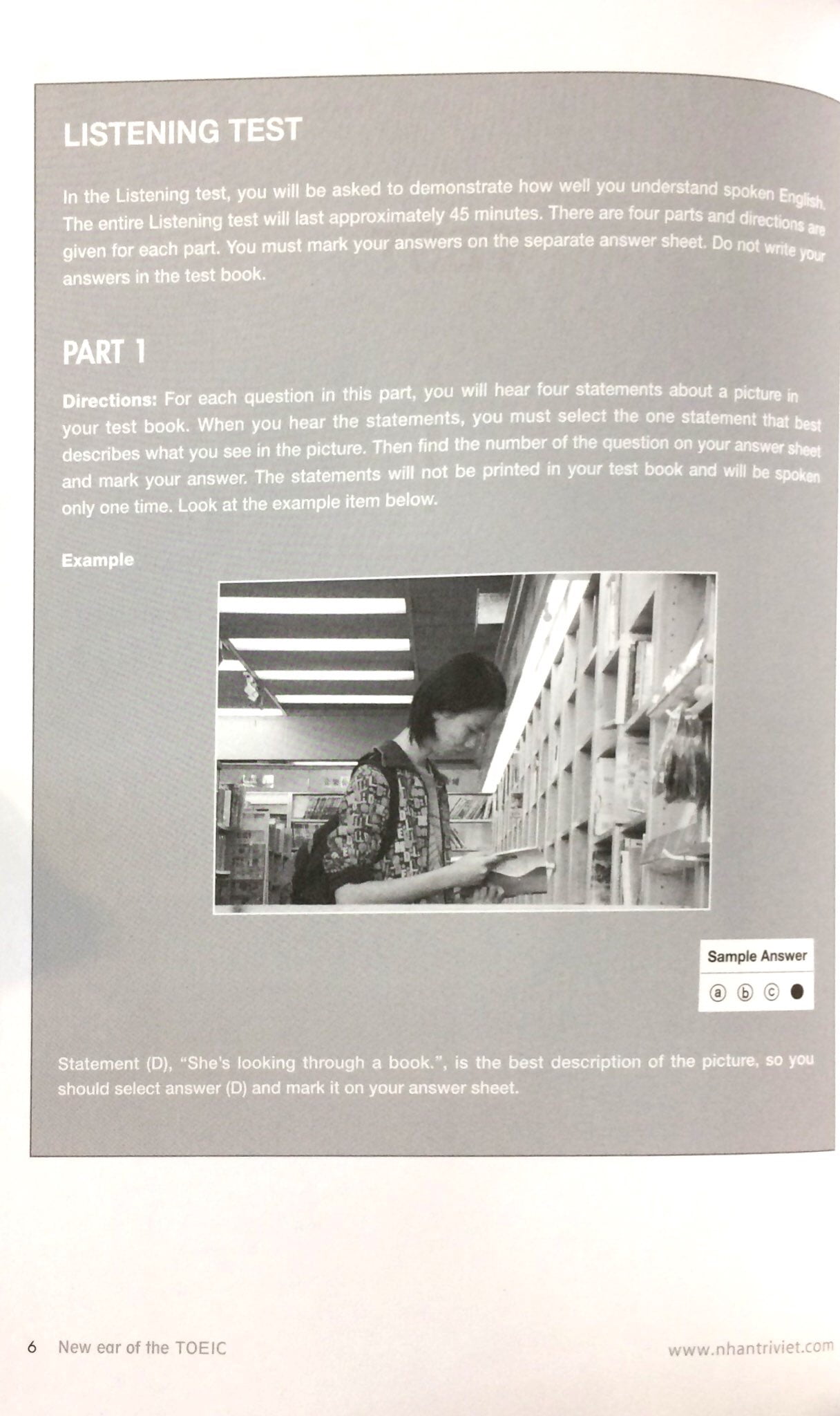 new ear of the toeic (kèm cd)