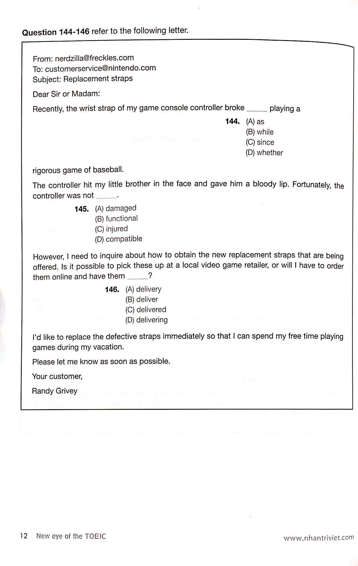 new eye of the toeic (không cd)