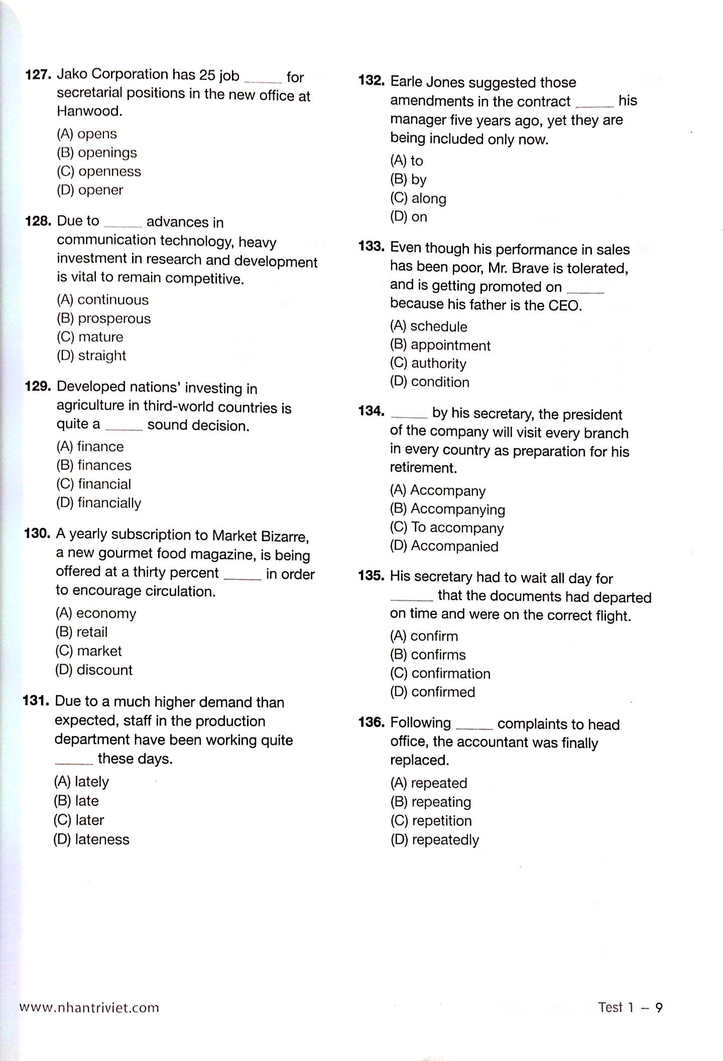 new eye of the toeic (không cd)