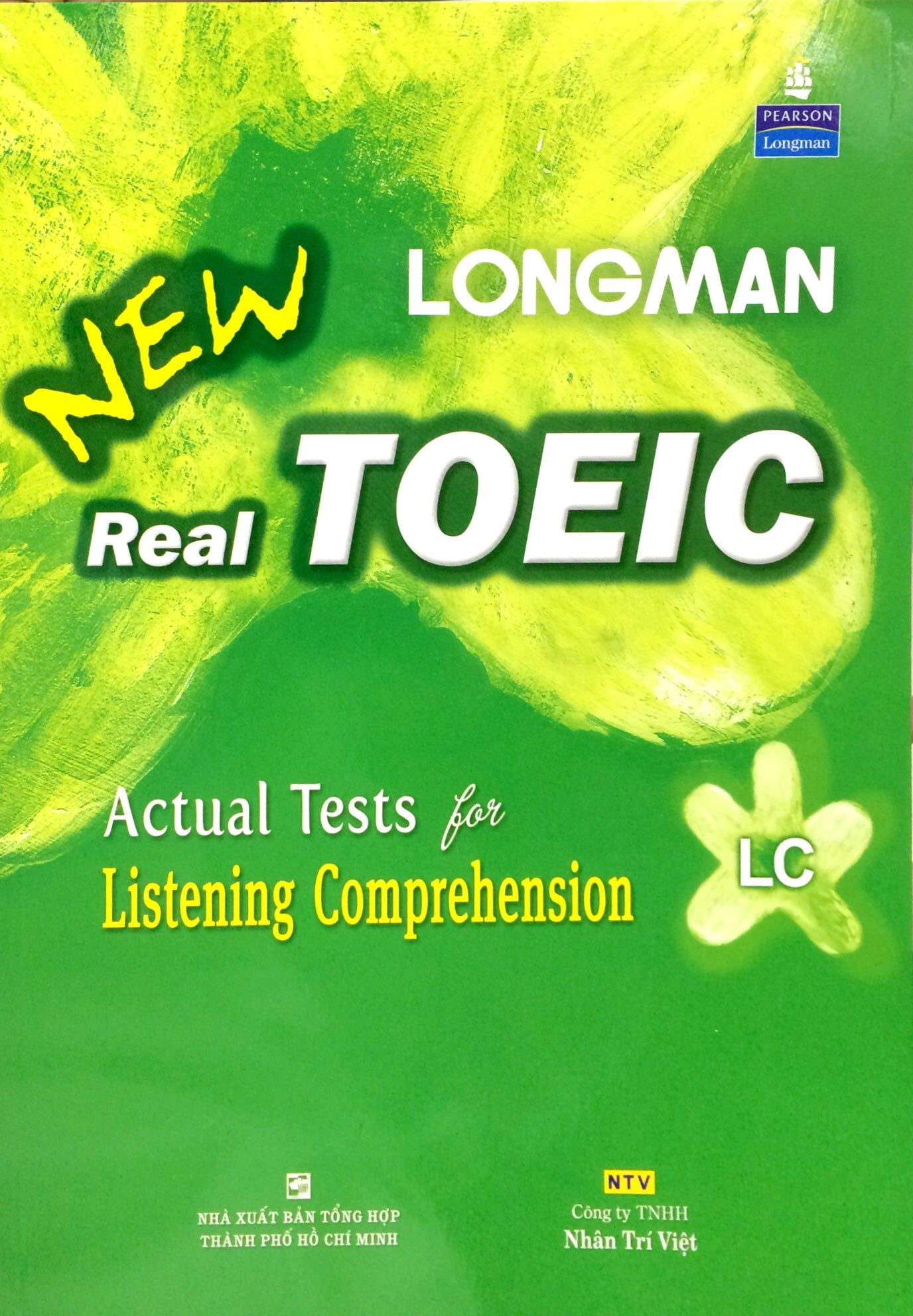 new longman new real toeic - actual tests for listening comprehension lc (+cd)