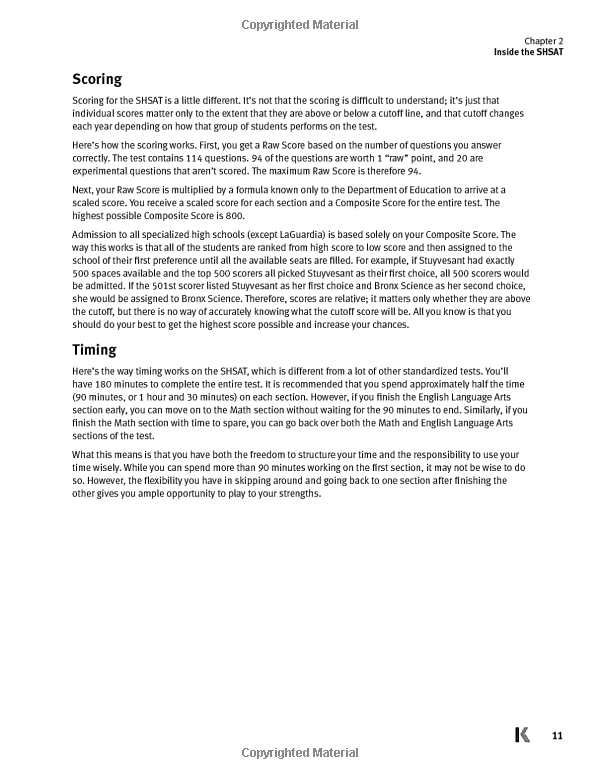 new york city shsat prep 2020 & 2021: 3 practice tests + proven strategies + review (kaplan test prep ny)