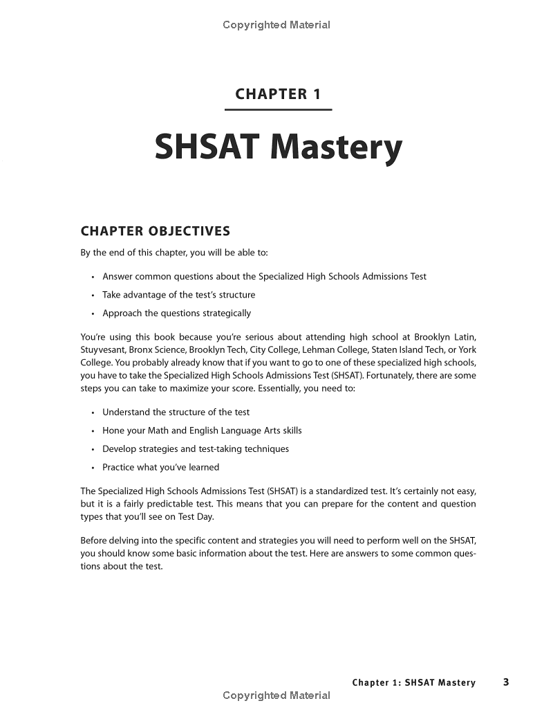 new york city shsat prep 2022 & 2023: 3 practice tests + proven strategies + review (kaplan test prep ny)