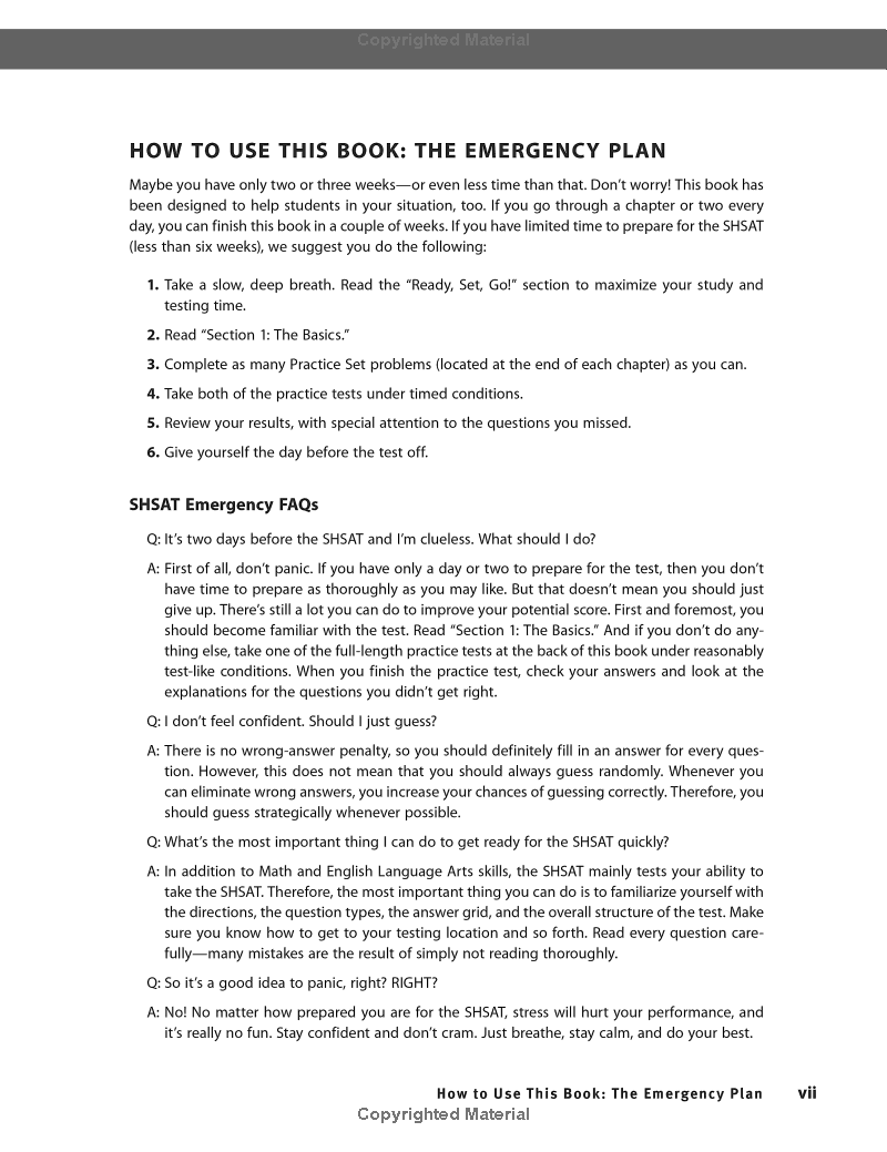 new york city shsat prep 2022 & 2023: 3 practice tests + proven strategies + review (kaplan test prep ny)