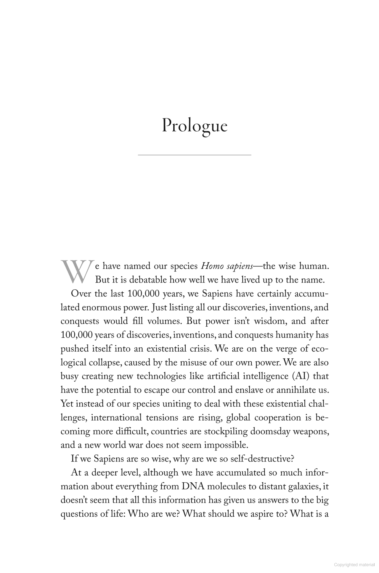 nexus - a brief history of information networks from the stone age to ai