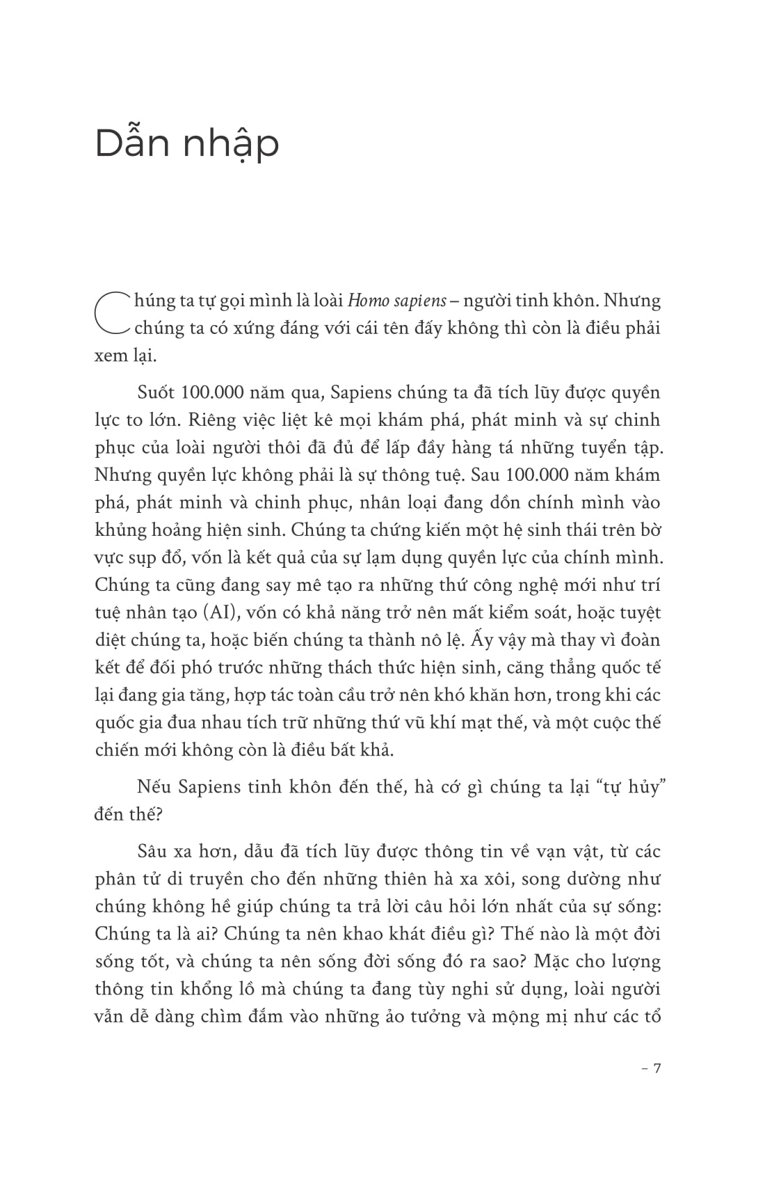 nexus - lược sử của những mạng lưới thông tin từ thời đại đồ đá đến trí tuệ nhân tạo