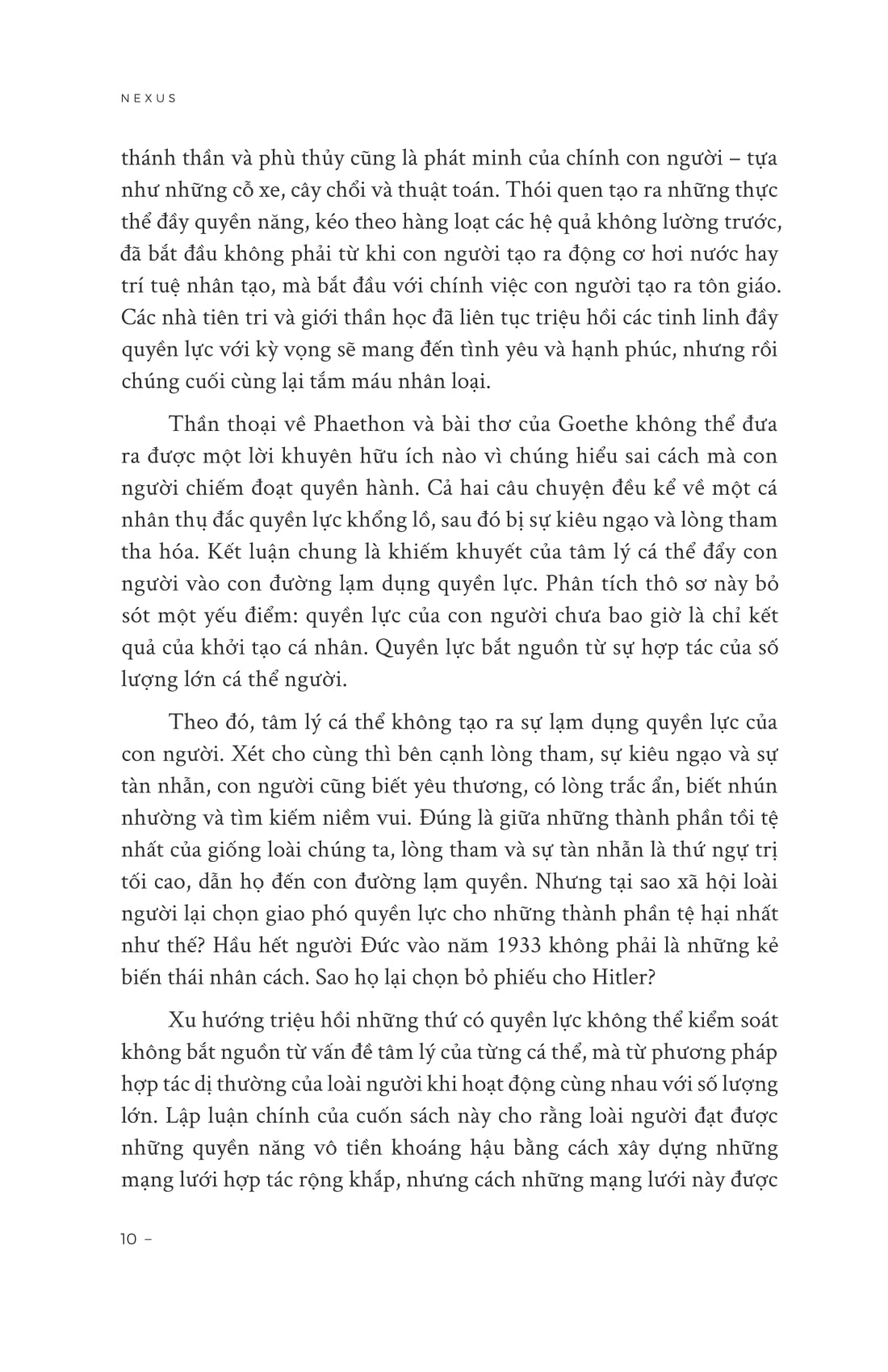 nexus - lược sử của những mạng lưới thông tin từ thời đại đồ đá đến trí tuệ nhân tạo