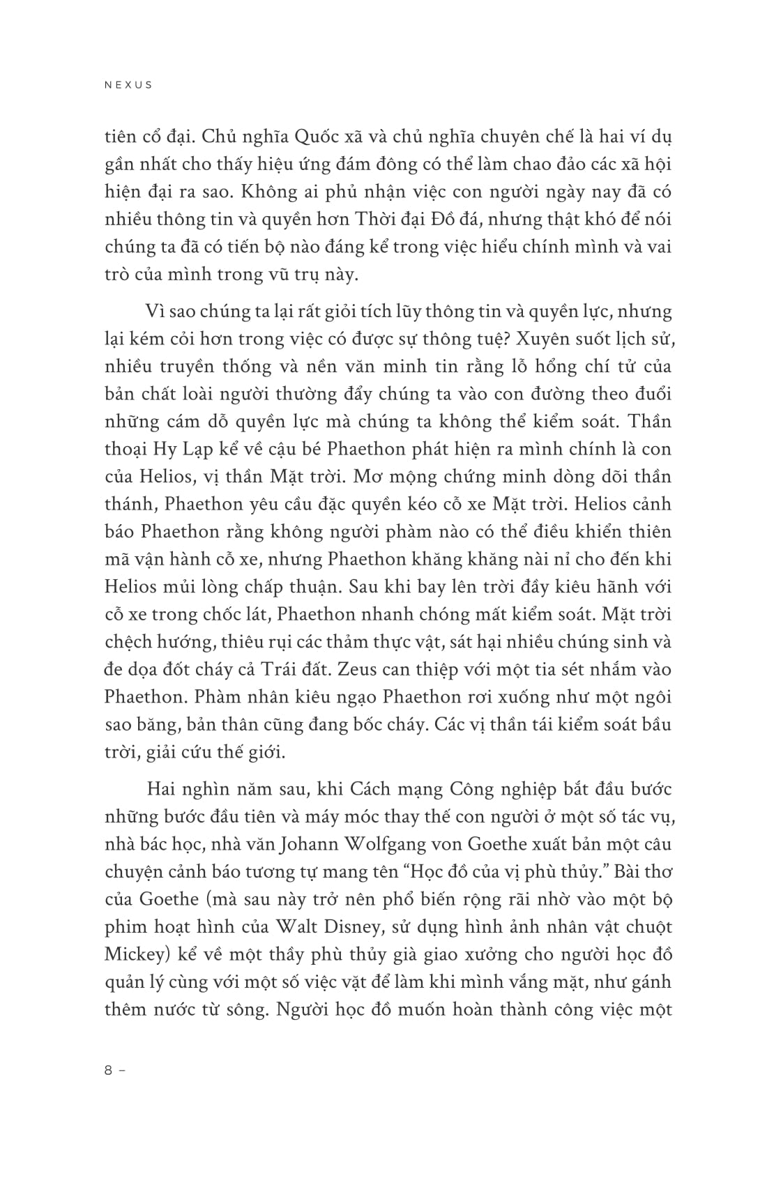 nexus - lược sử của những mạng lưới thông tin từ thời đại đồ đá đến trí tuệ nhân tạo - bìa cứng