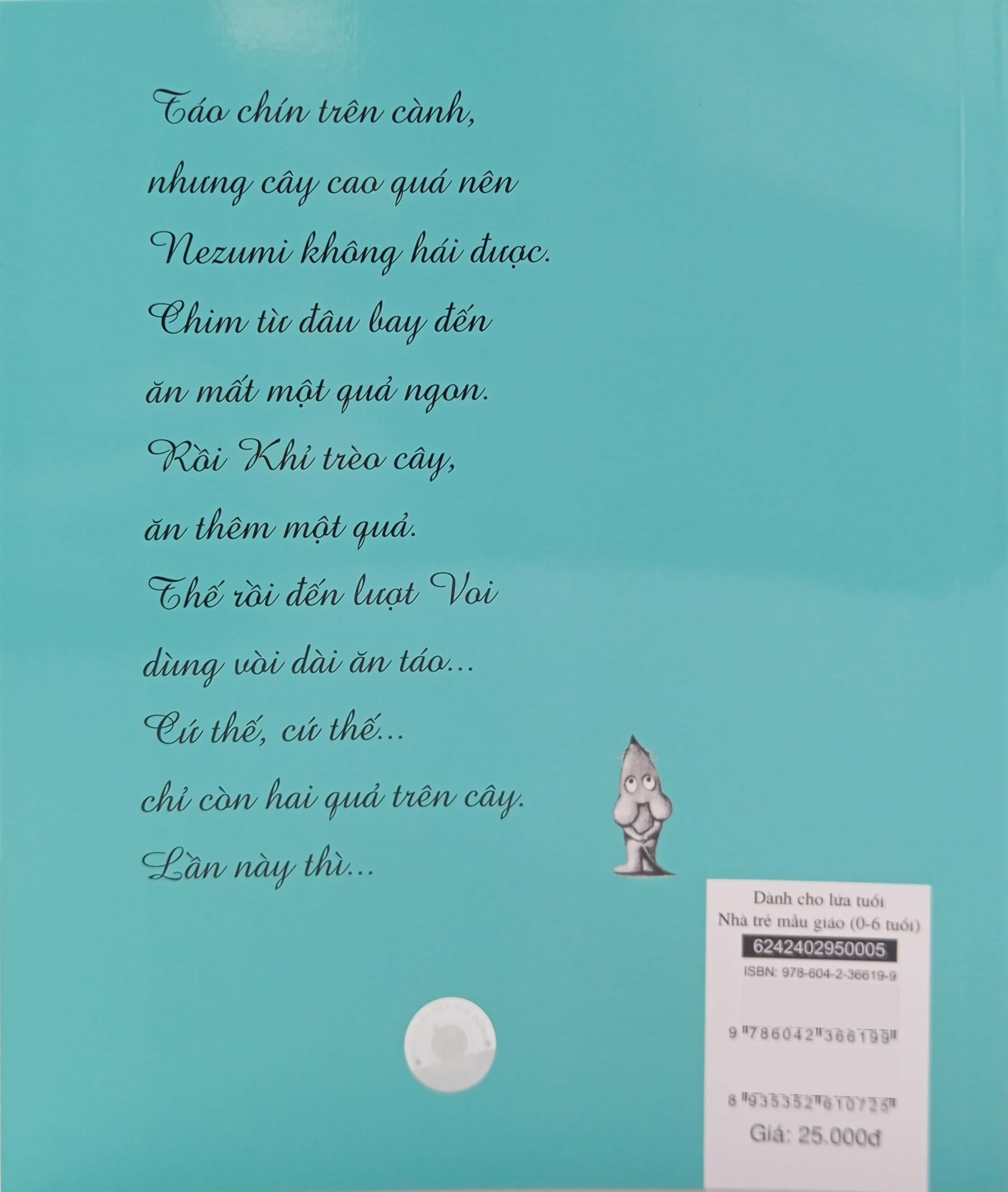 nezumi - chú chuột đáng yêu - muốn hái táo (tái bản 2024)