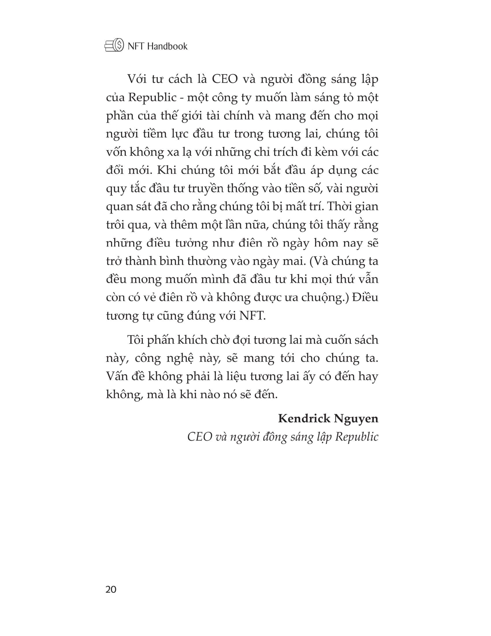 nft handbook - phân tích ứng dụng - giải mã tiềm năng - giao dịch hiệu quả