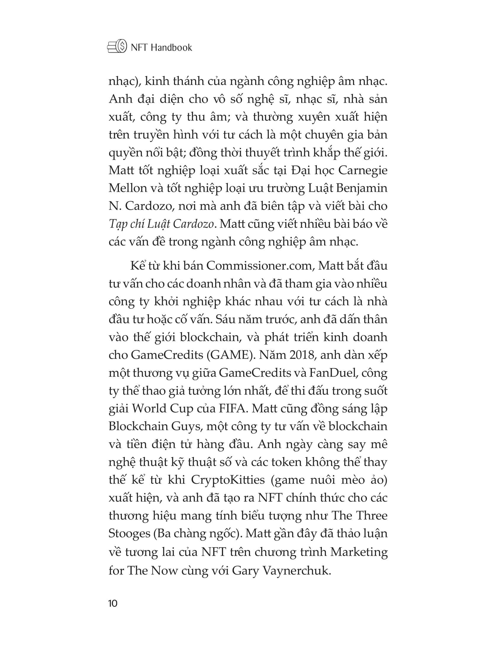 nft handbook - phân tích ứng dụng - giải mã tiềm năng - giao dịch hiệu quả