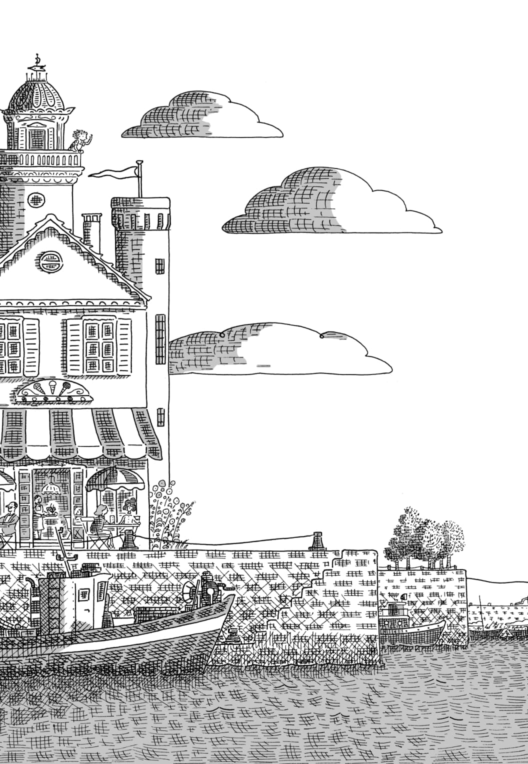 ngài hổ, betsy và chú rồng biển