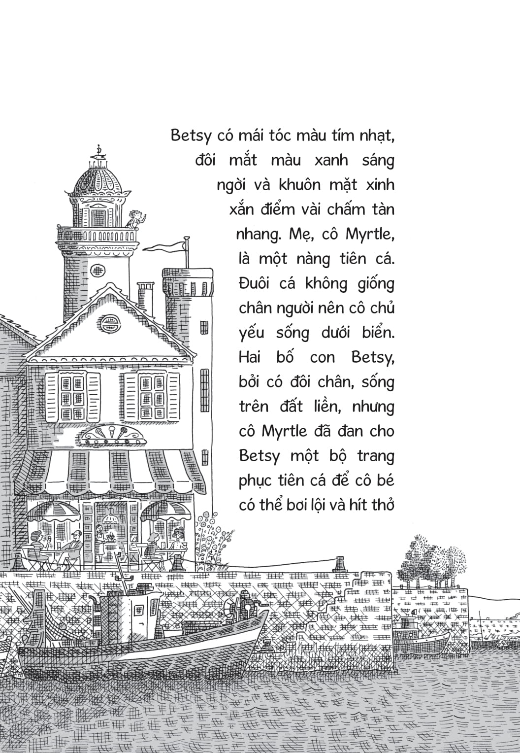 ngài hổ, betsy và con ngựa biển vàng
