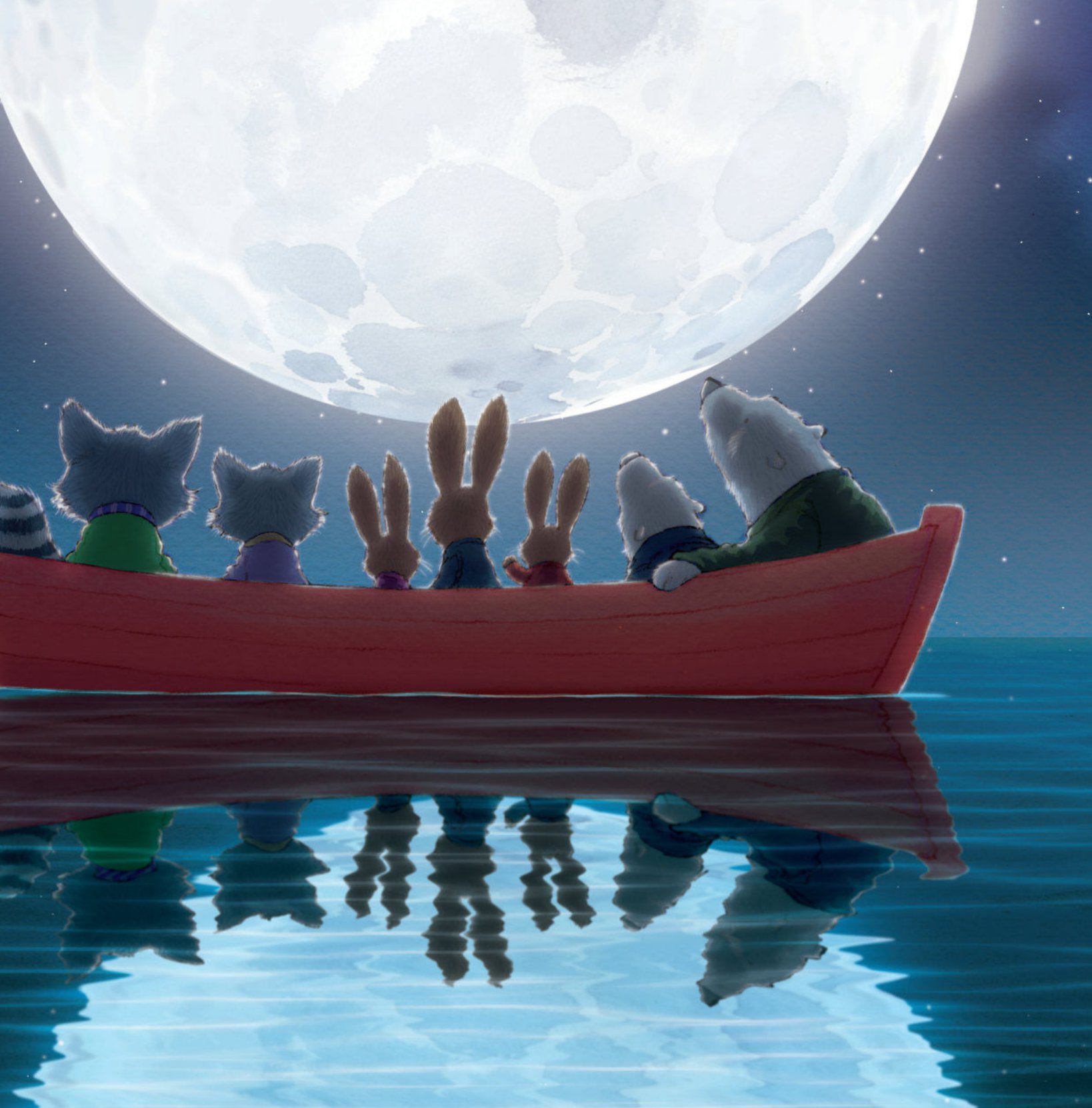 ngắm mặt trăng theo cách riêng của trẻ - vì sao tớ yêu mặt trăng