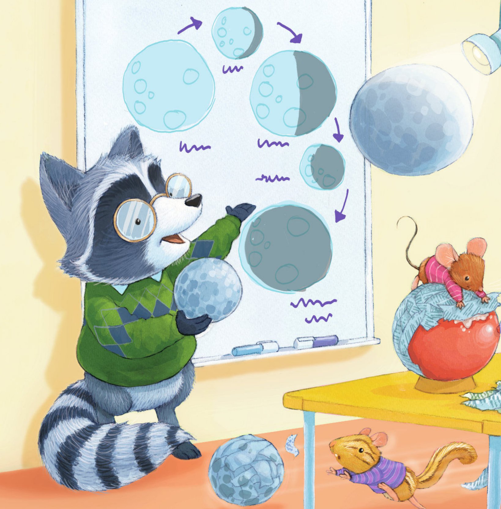 ngắm mặt trăng theo cách riêng của trẻ - vì sao tớ yêu mặt trăng