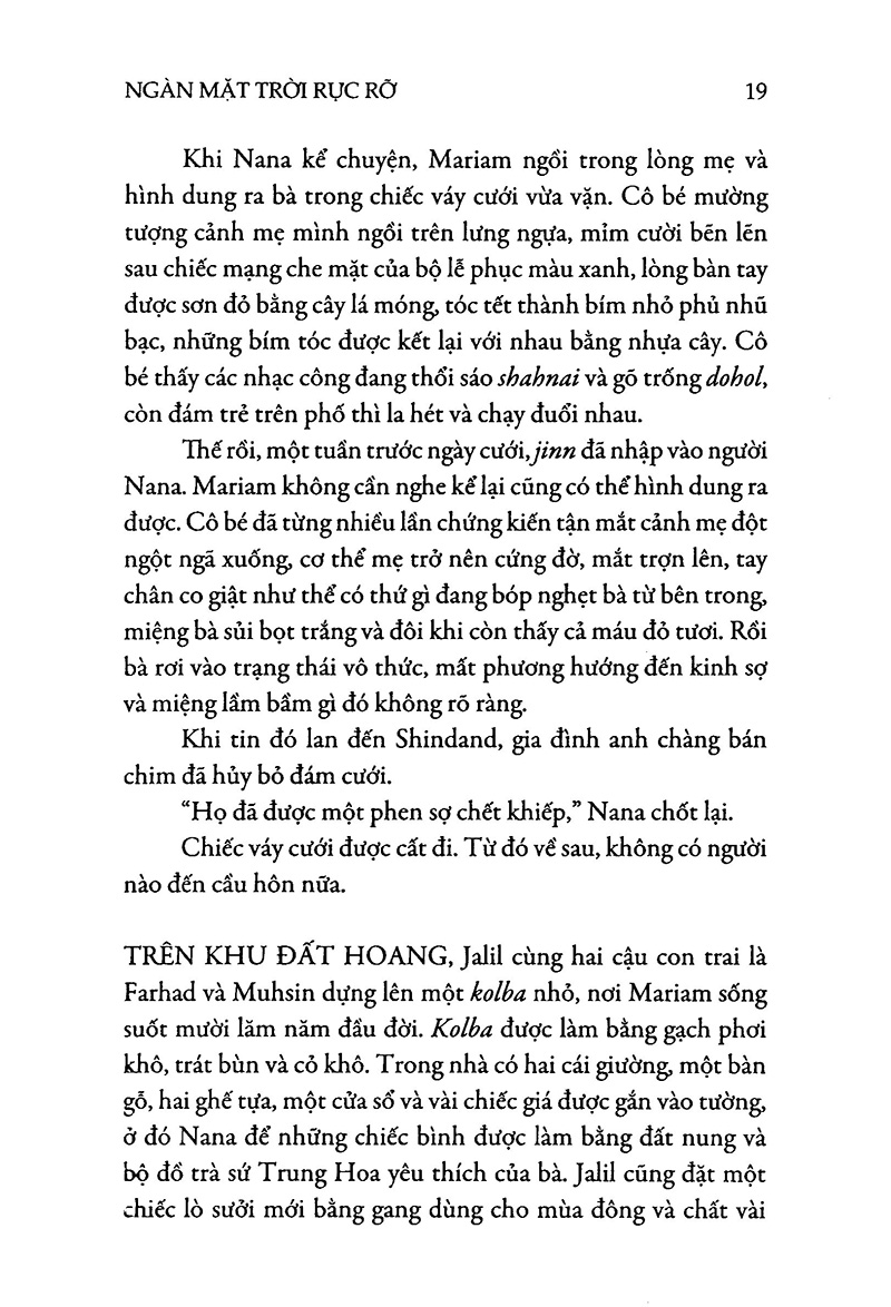 ngàn mặt trời rực rỡ (tái bản 2019)