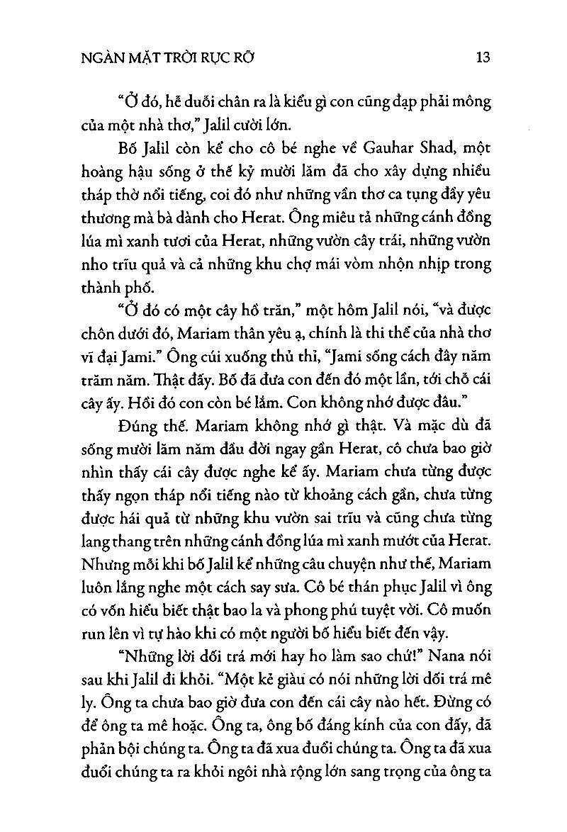 ngàn mặt trời rực rỡ (tái bản 2019)