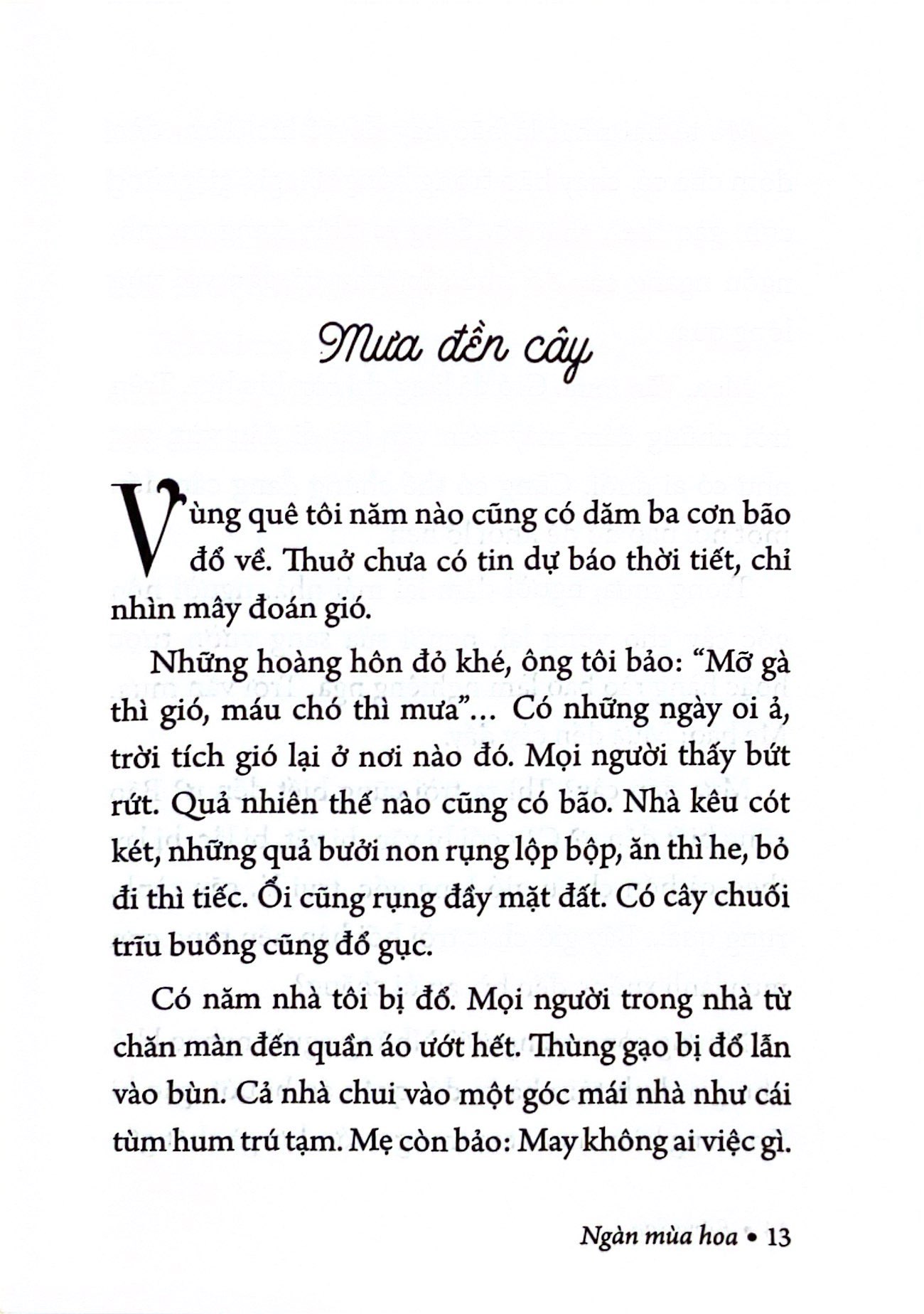 ngàn mùa hoa - nét đẹp quê hương