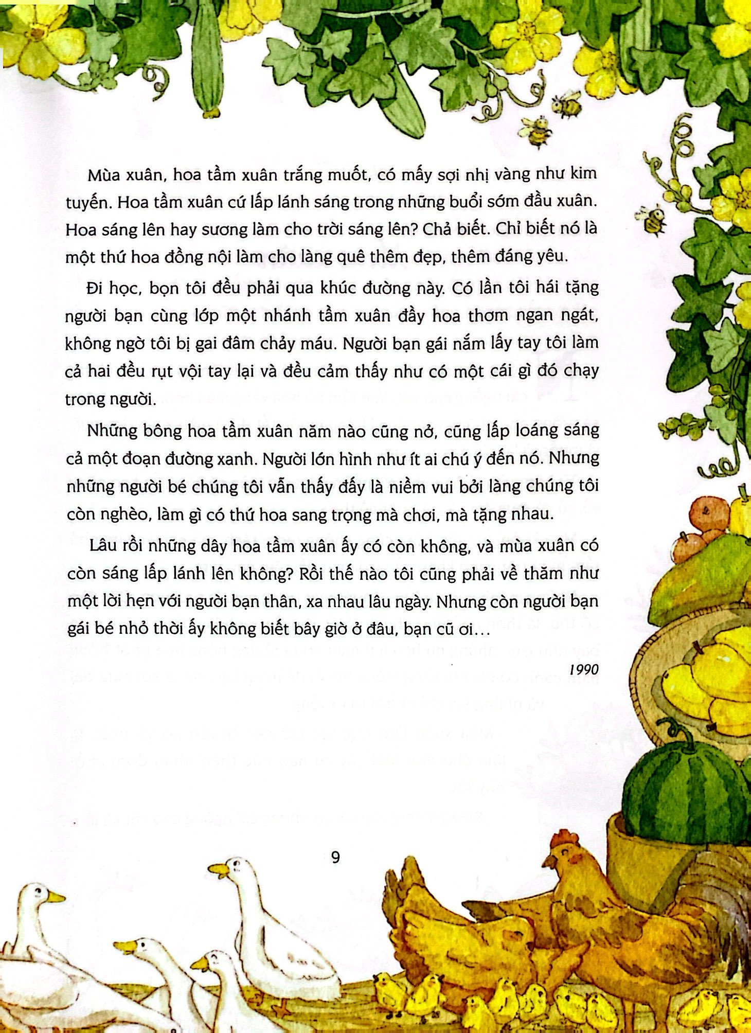 ngàn mùa hoa - tản văn giúp trẻ yêu văn chương