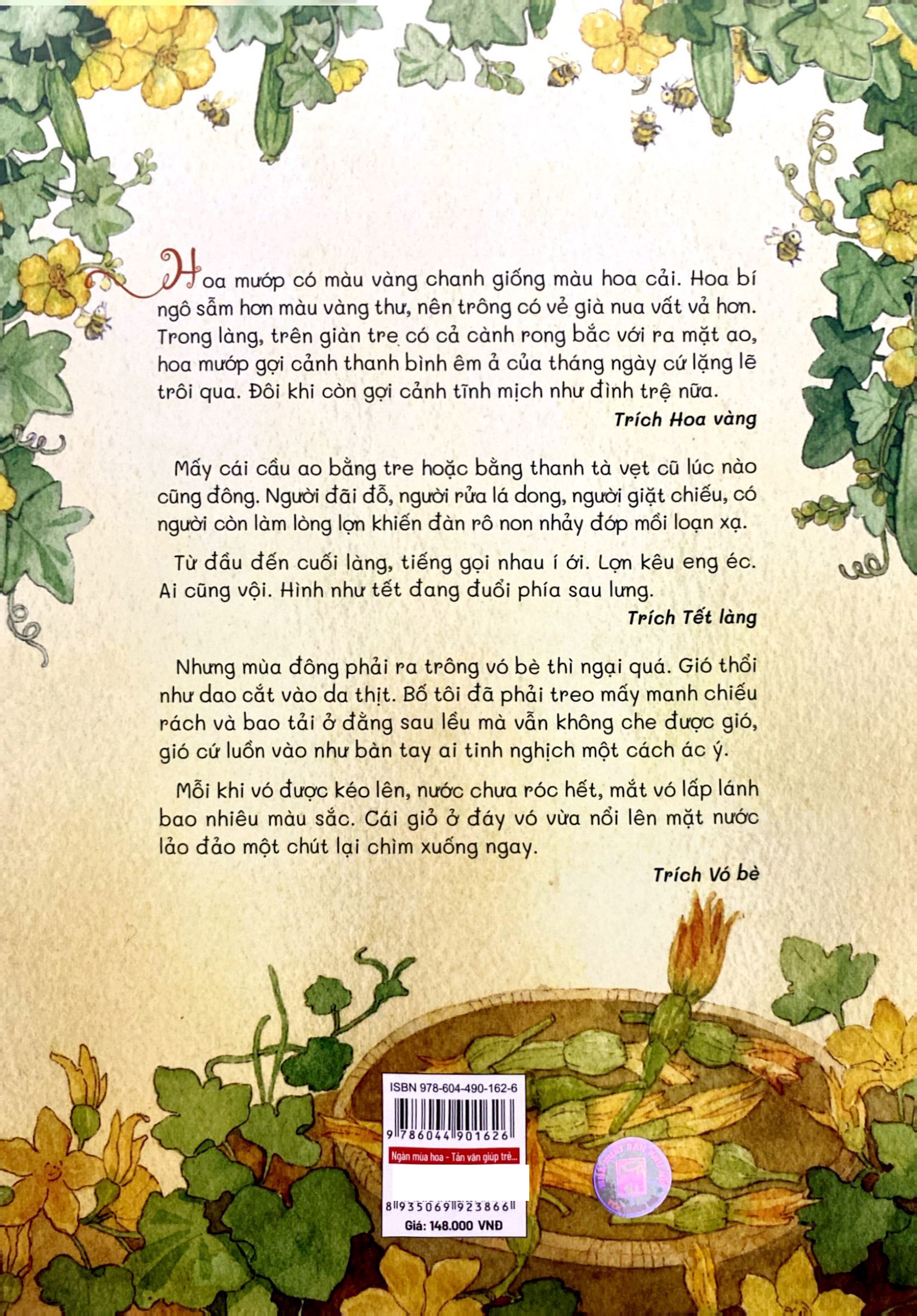 ngàn mùa hoa - tản văn giúp trẻ yêu văn chương