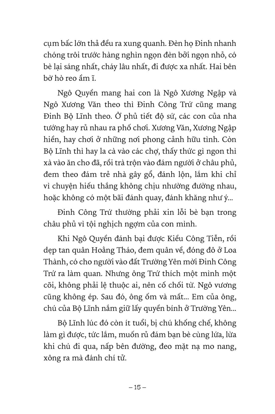 ngàn năm sử việt - nhà đinh - cờ lau dựng nước