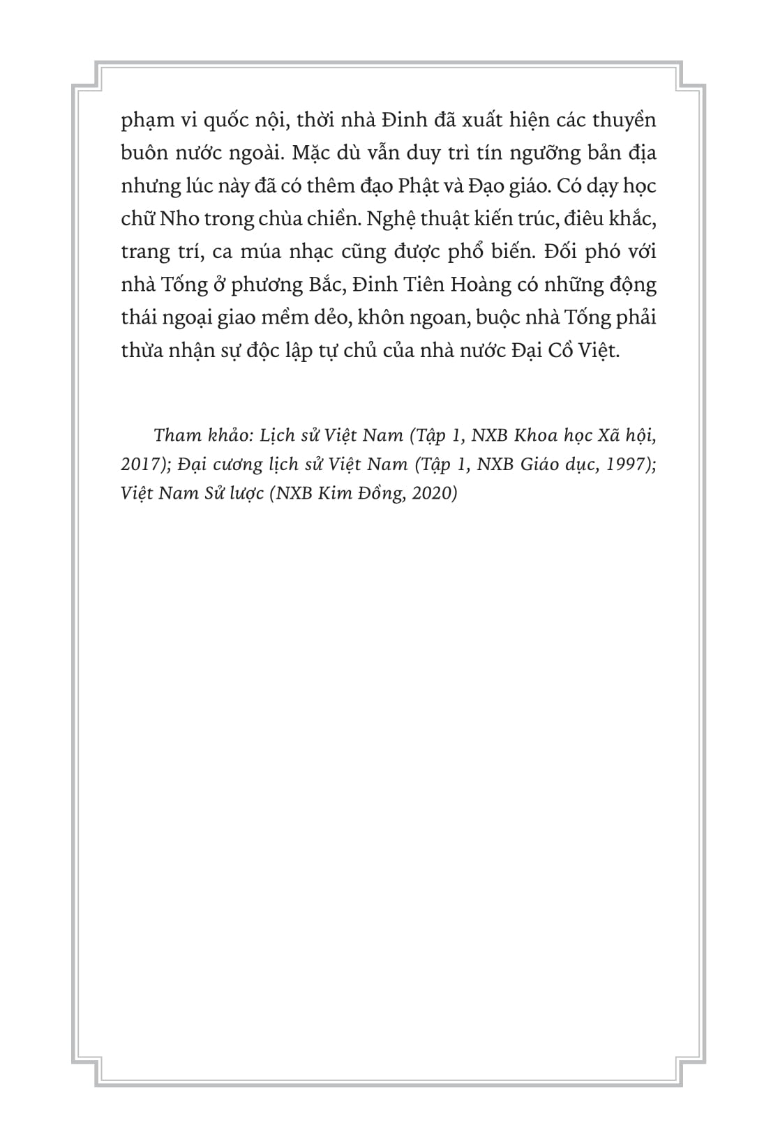 ngàn năm sử việt - nhà đinh - cờ lau dựng nước