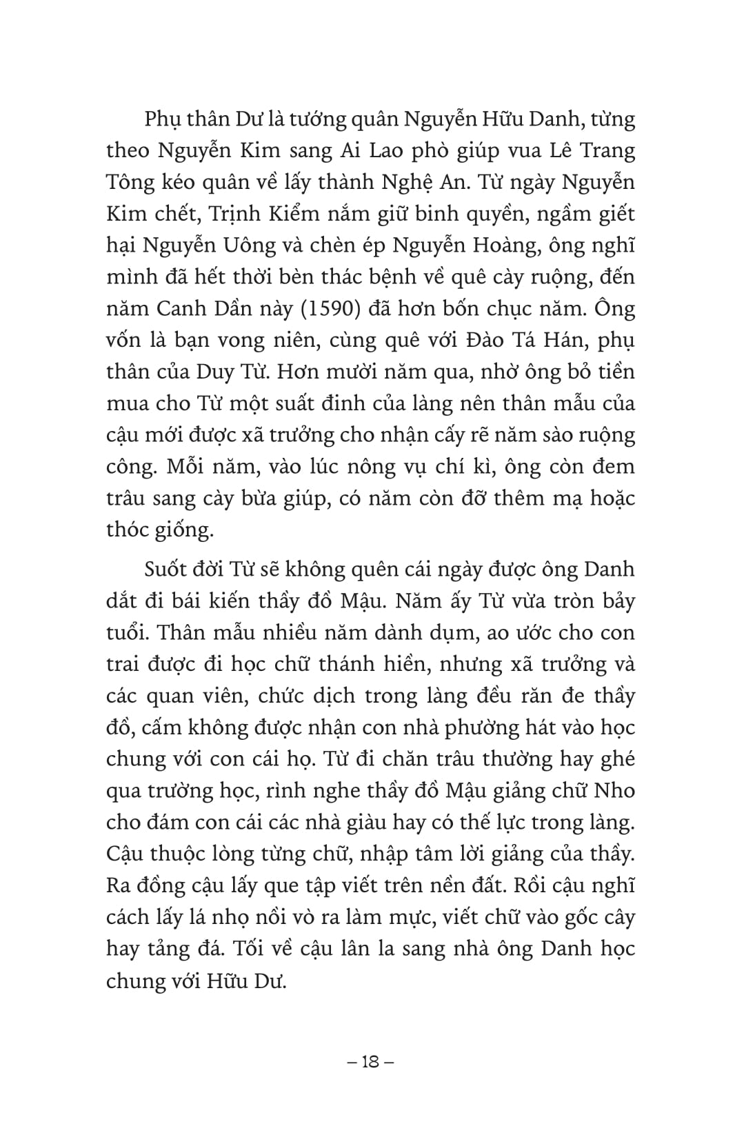 ngàn năm sử việt - nhà lê trung hưng - quân sư đào duy từ
