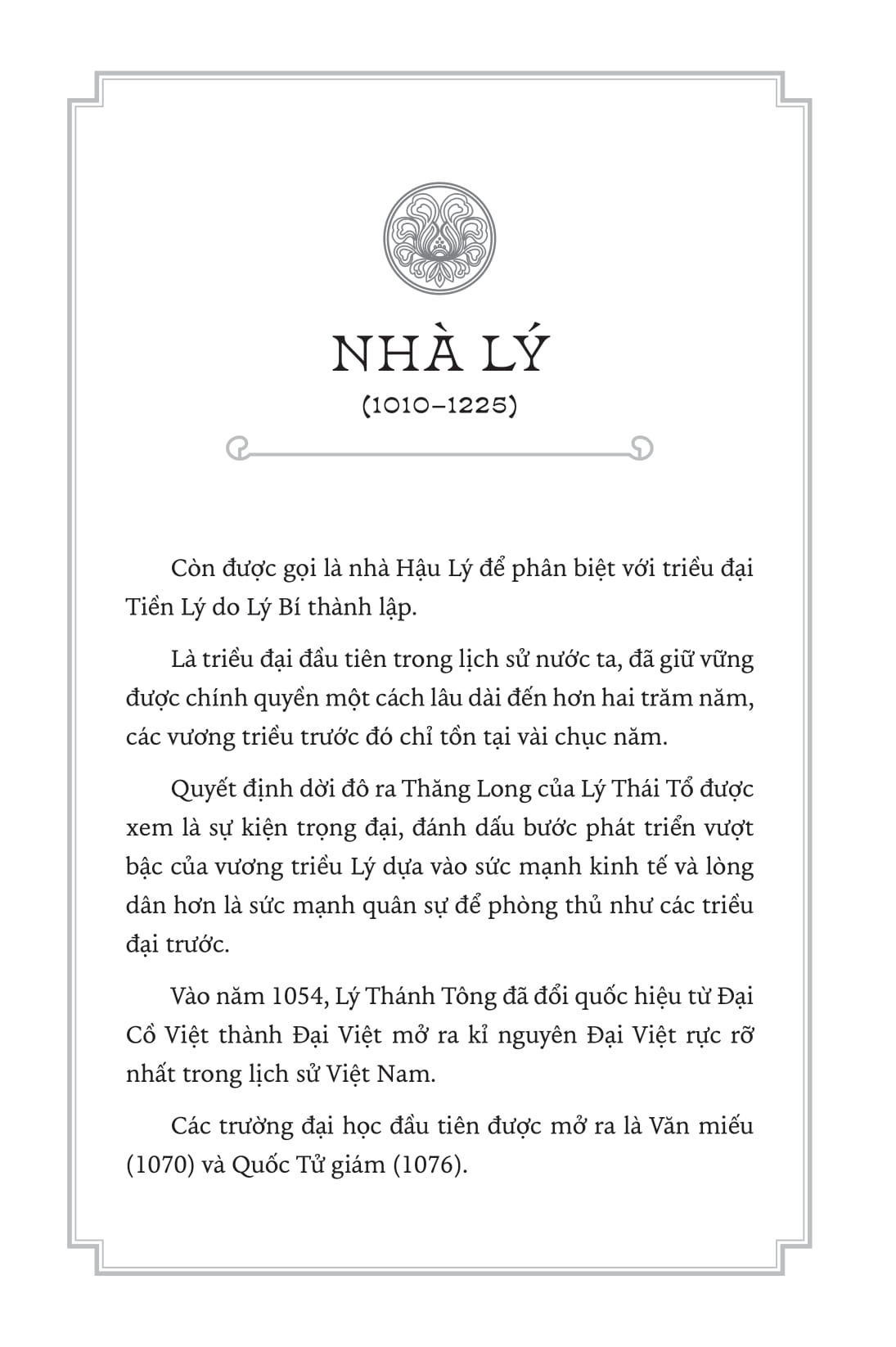 ngàn năm sử việt - nhà lý - sừng rượu thề