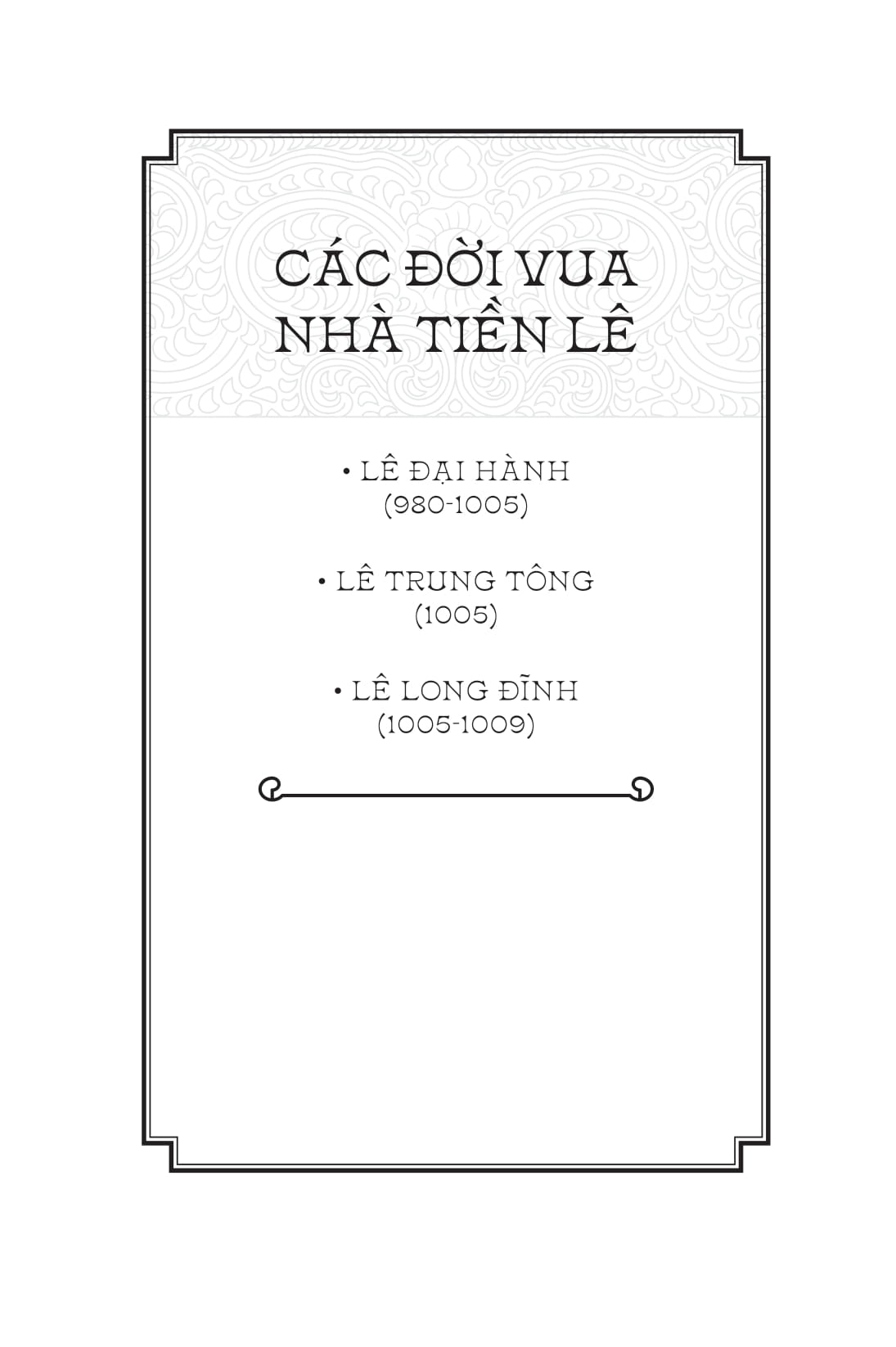 ngàn năm sử việt - nhà tiền lê - thập đạo tướng quân lê hoàn