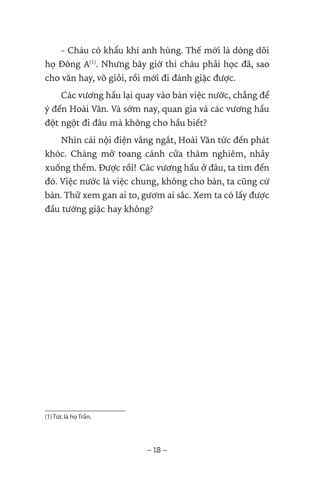 ngàn năm sử việt - nhà trần - lá cờ thêu sáu chữ vàng
