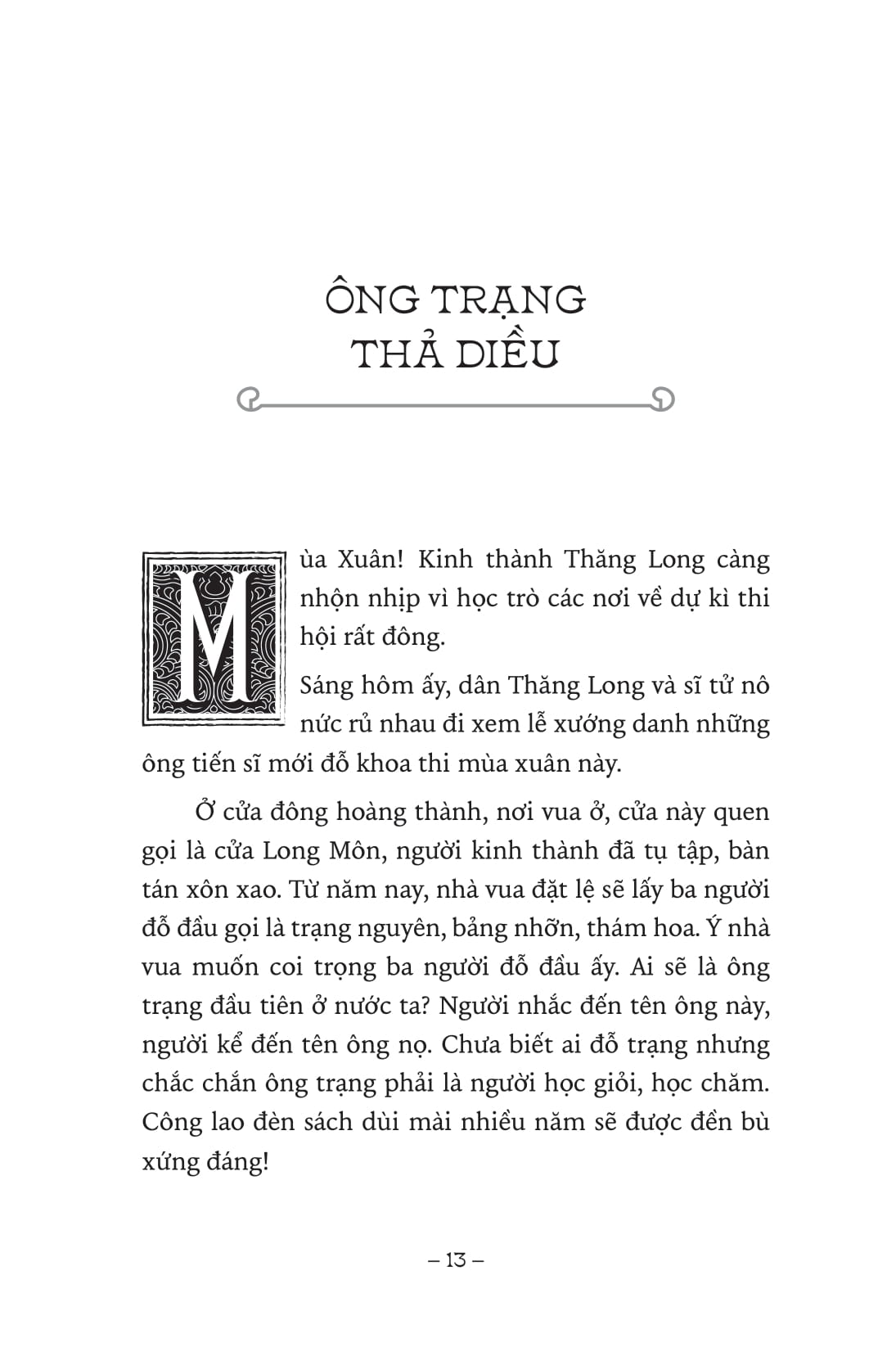 ngàn năm sử việt - nhà trần - ông trạng thả diều