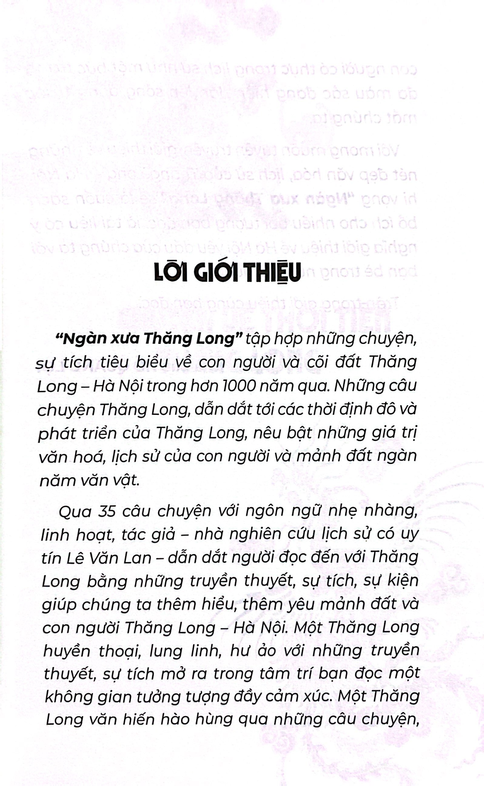 ngàn xưa thăng long