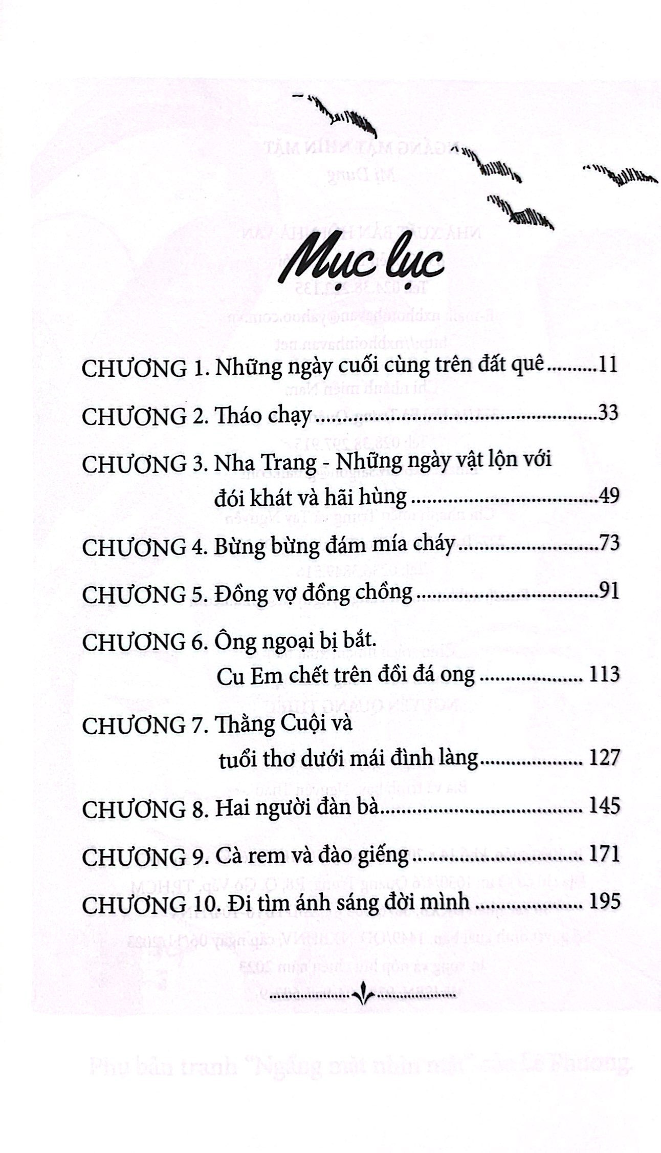 ngẩng mặt nhìn mặt