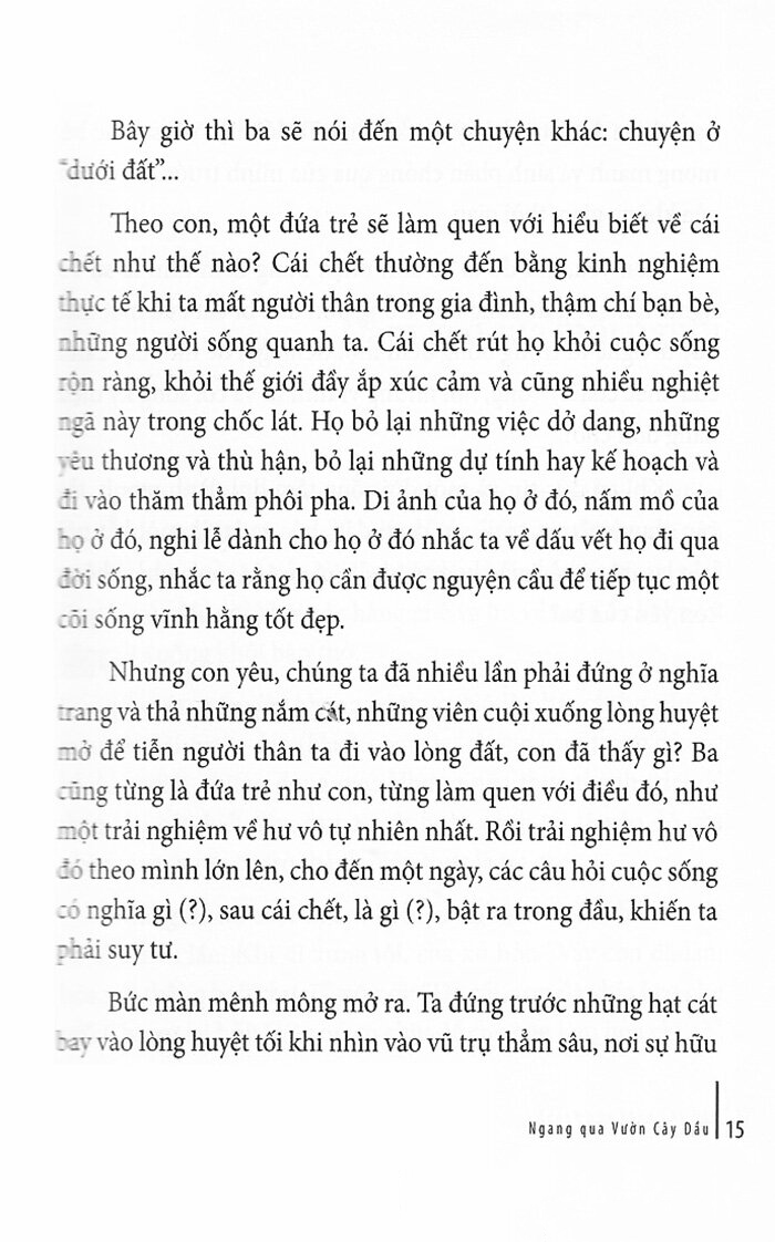 ngang qua vườn cây dầu